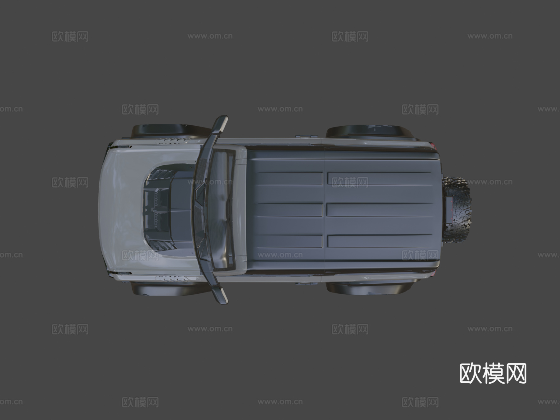 福特汽车 越野车3d模型下载（渲染图5）