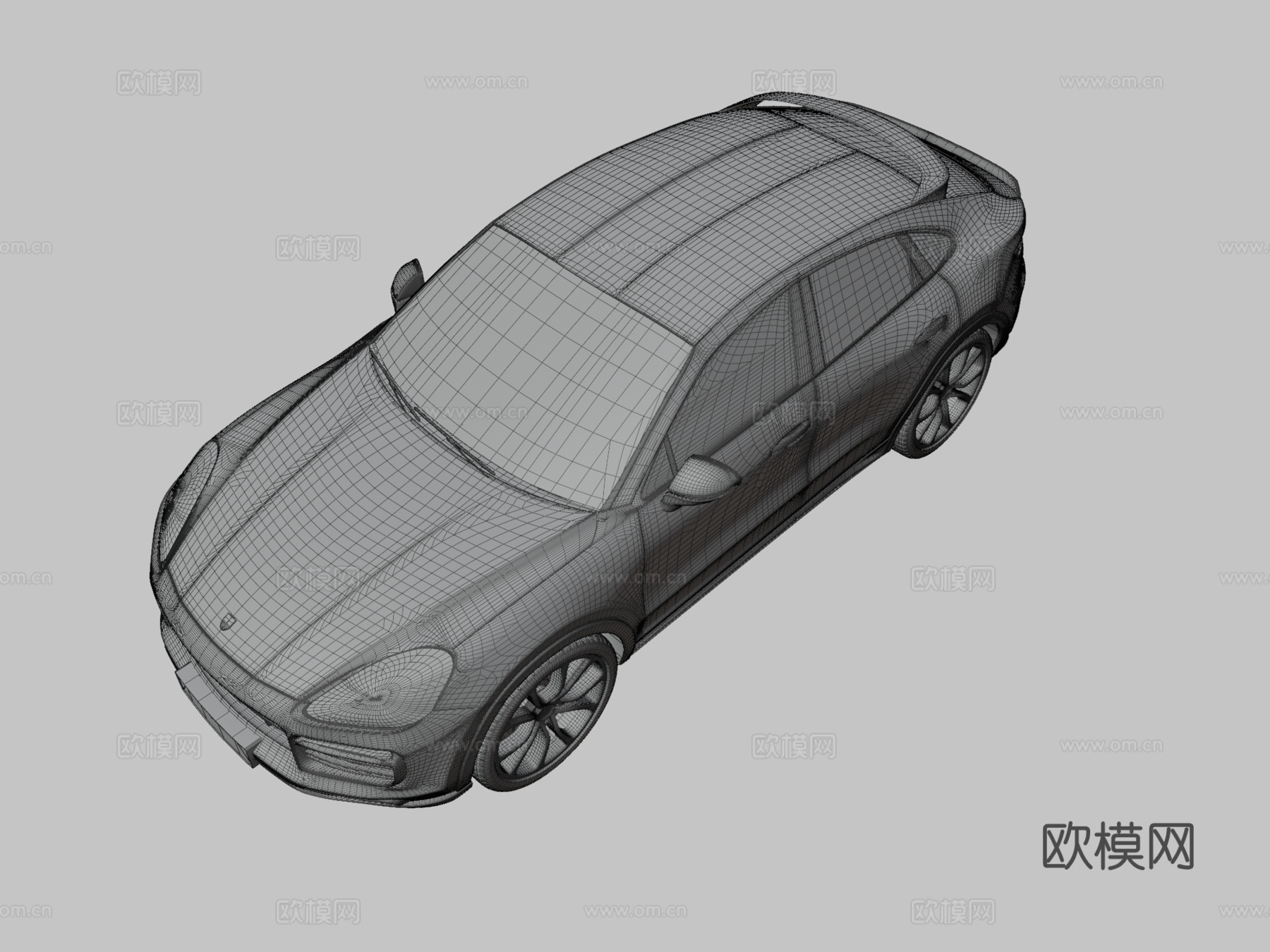 轿车 汽车3d模型