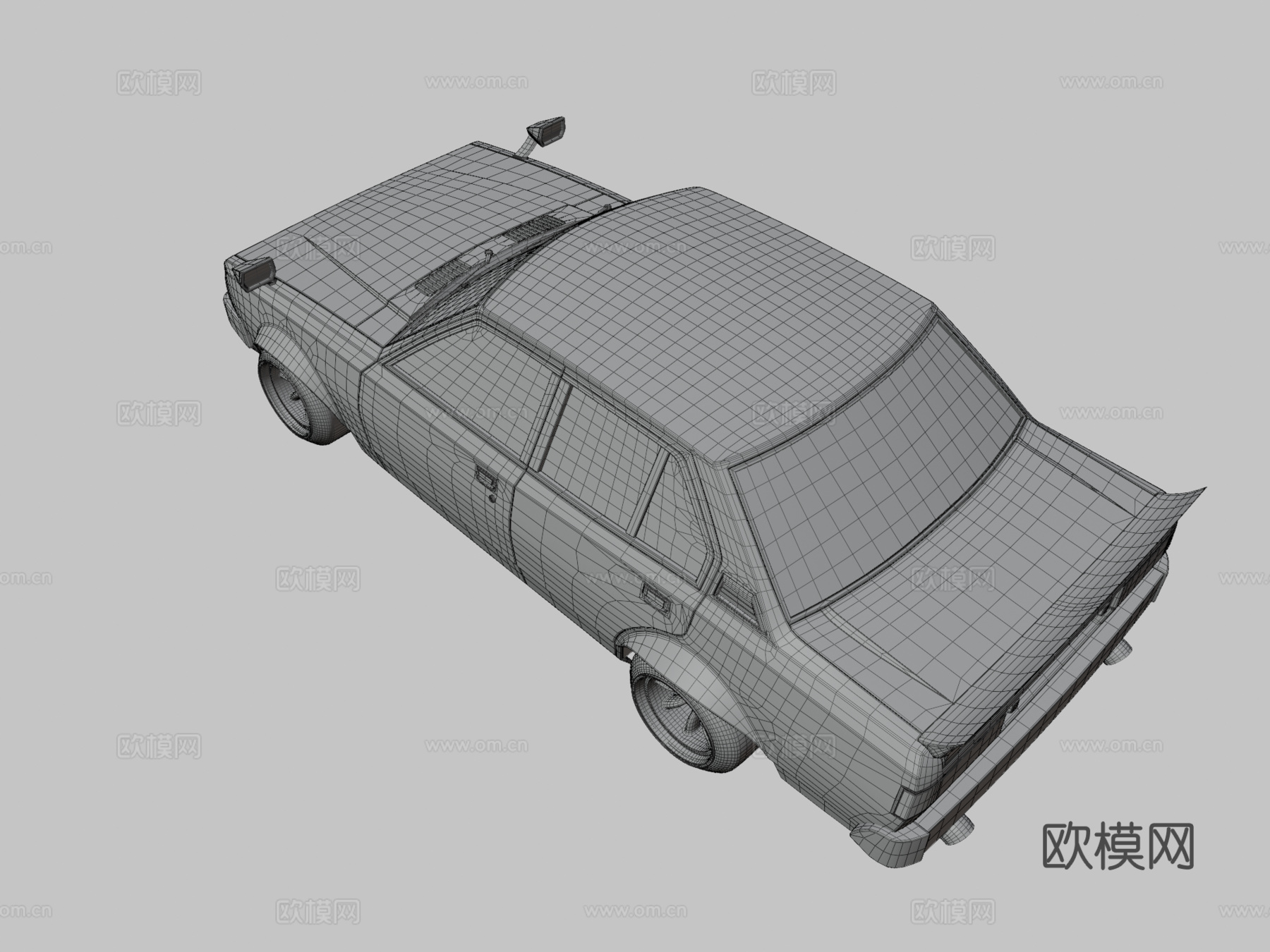 汽车 跑车 竞赛小车3d模型