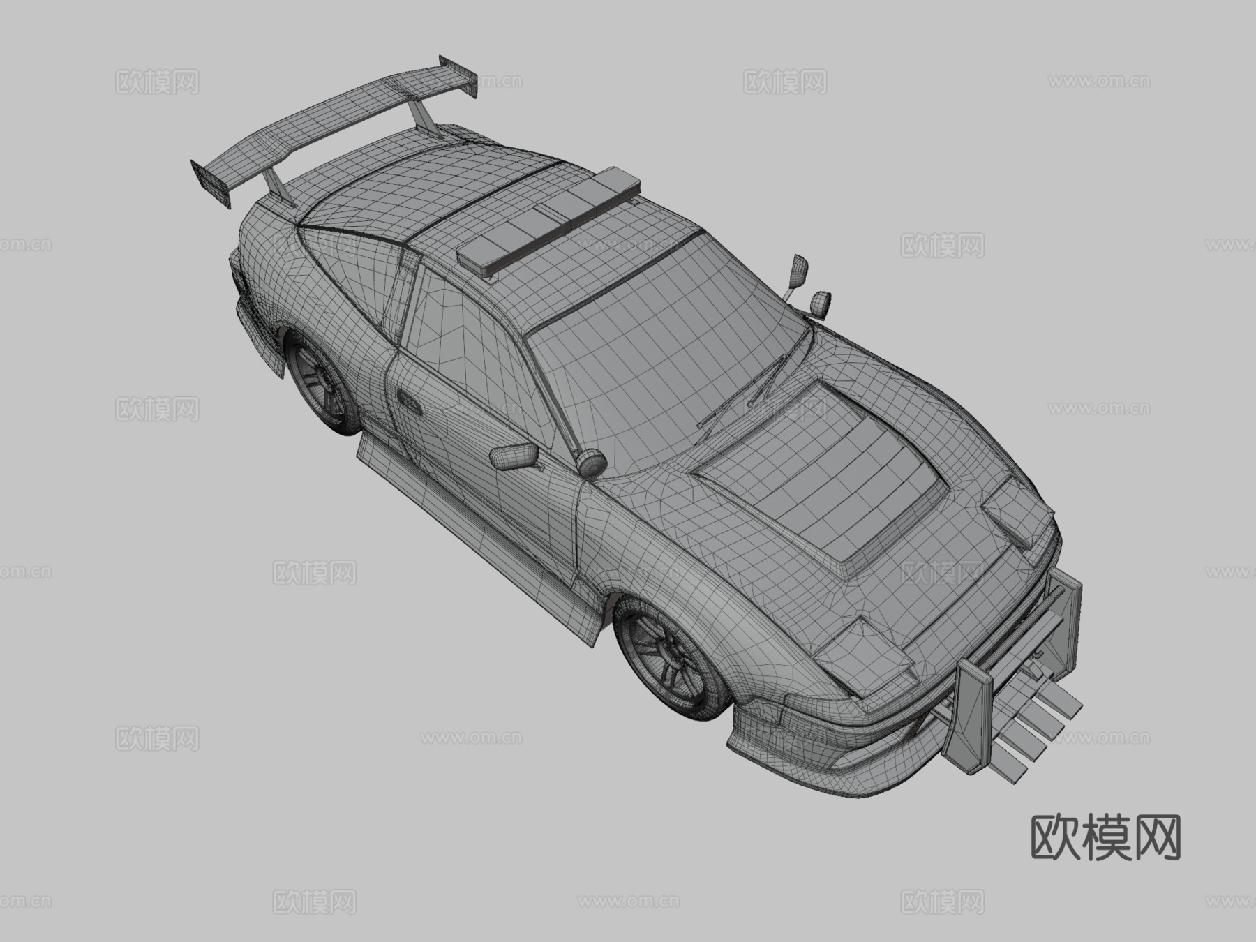 SX警车3d模型