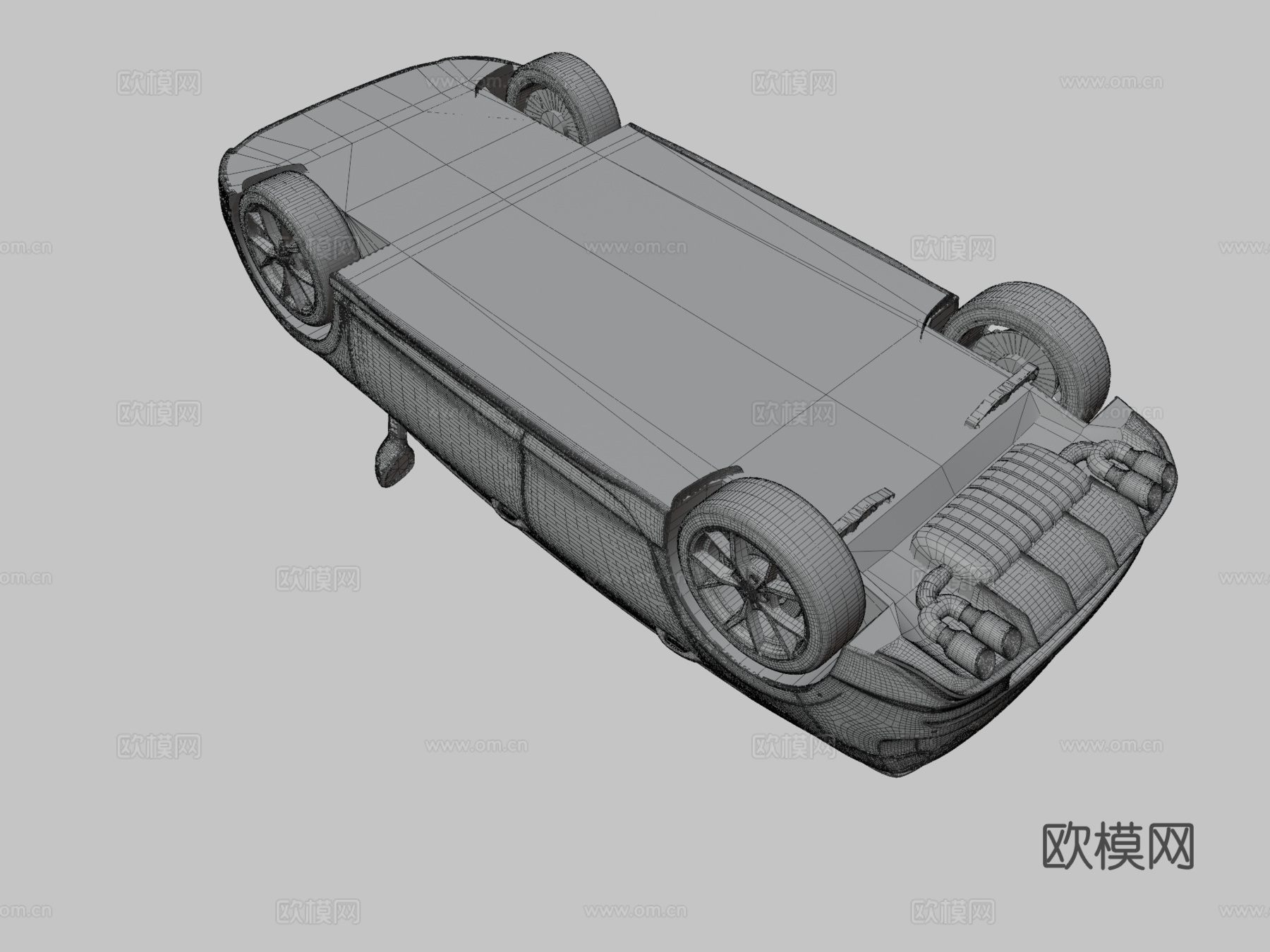 大众汽车3d模型