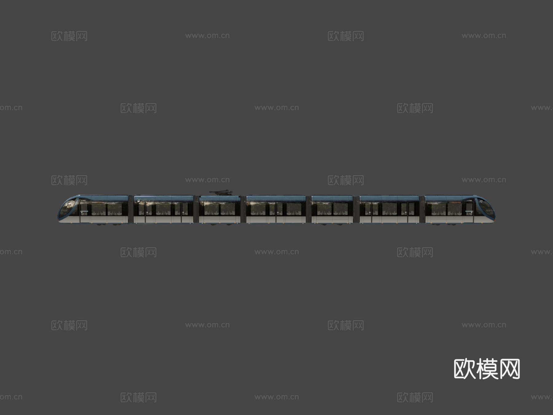 有轨电车3d模型