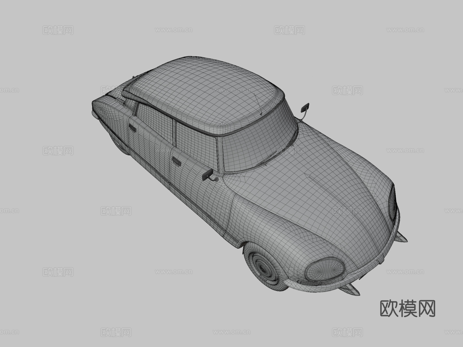 雪铁龙汽车 轿车3d模型