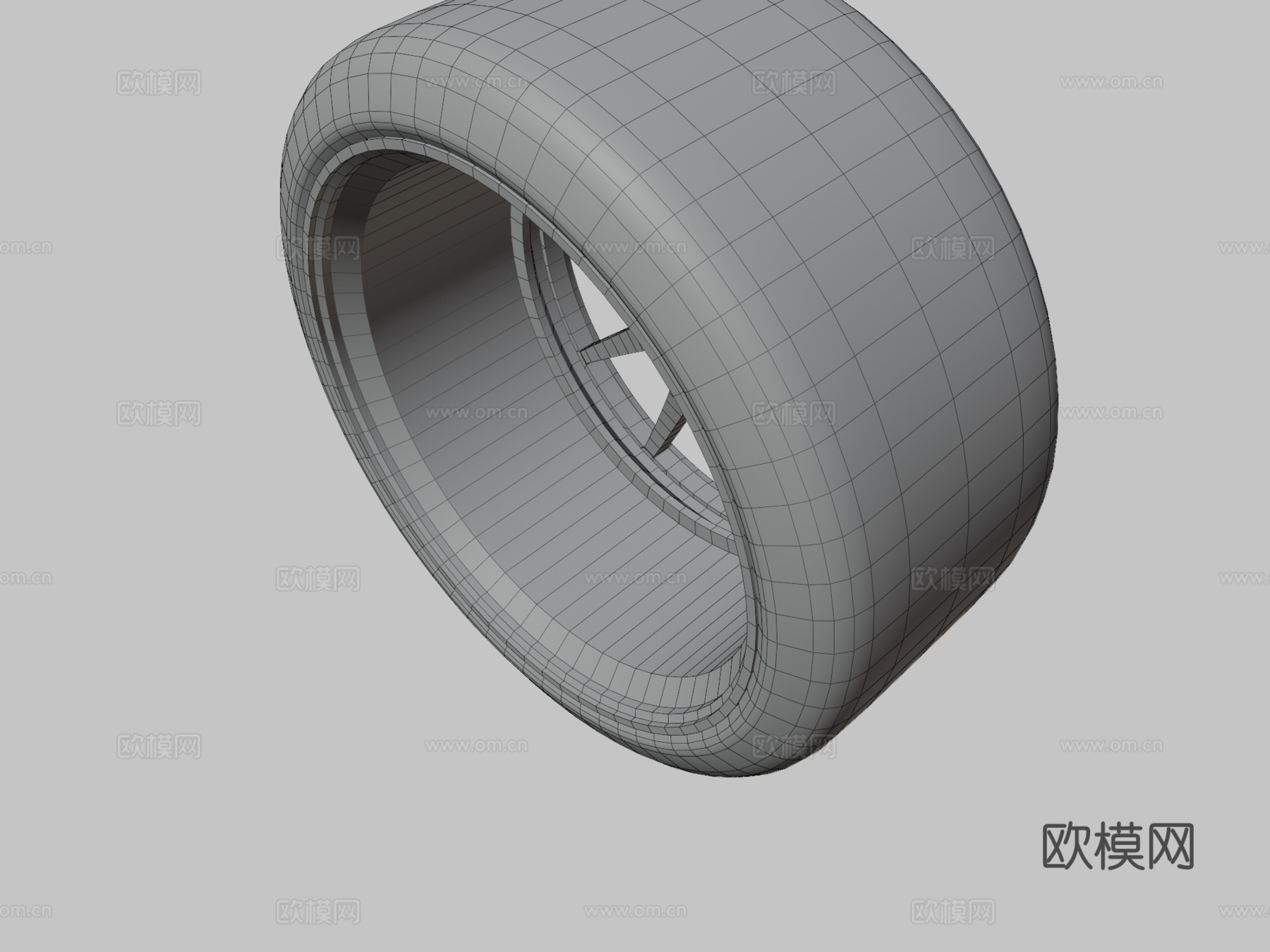 轮胎 车轮  轮毂3d模型