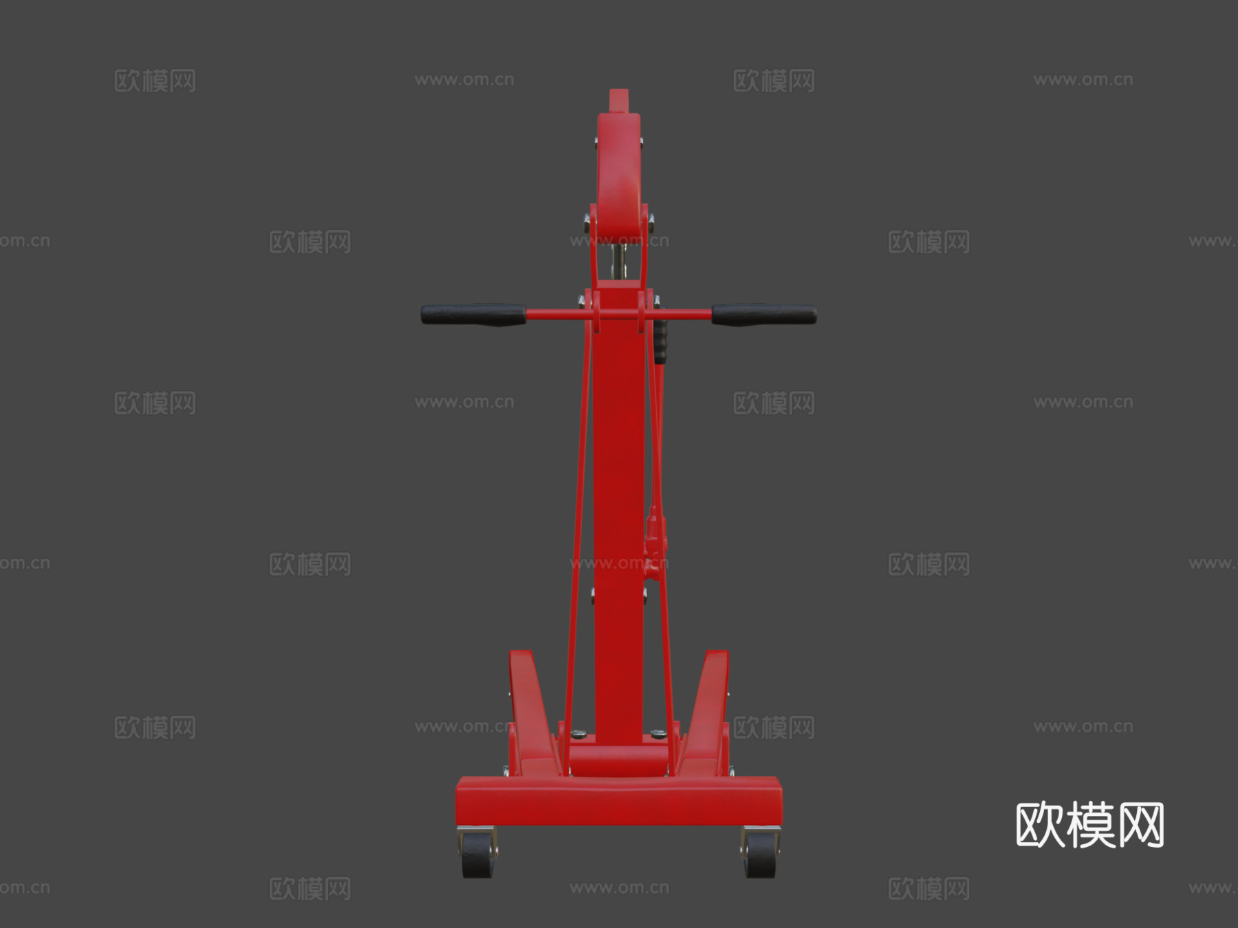 引擎起重机3d模型