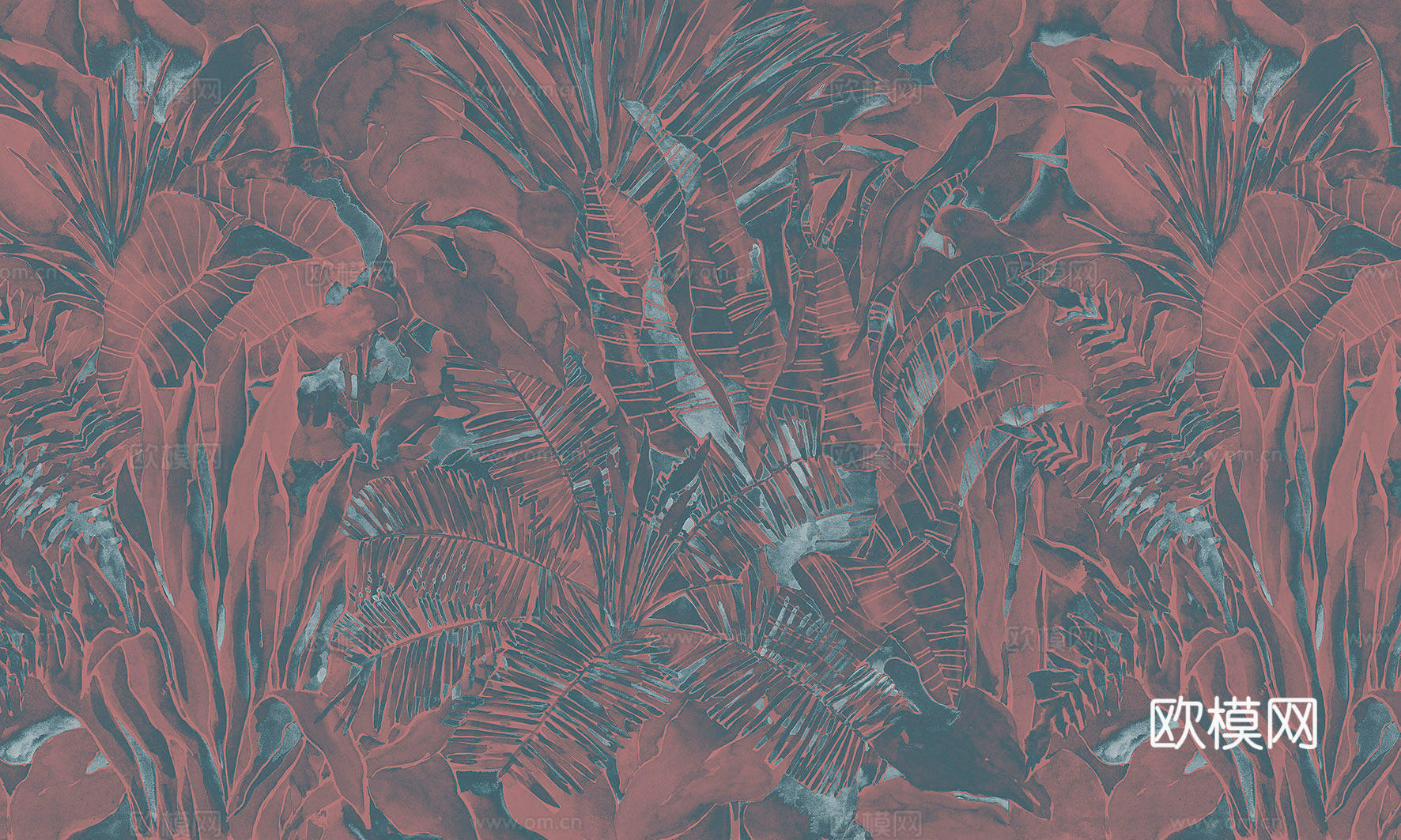 红色植物壁纸下载