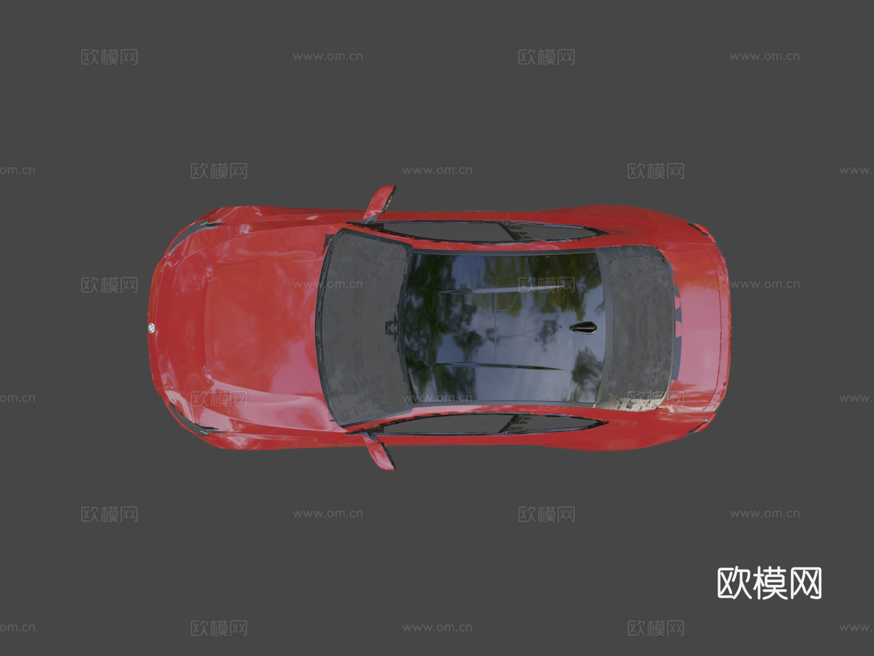 宝马M2汽车3d模型下载（渲染图7）