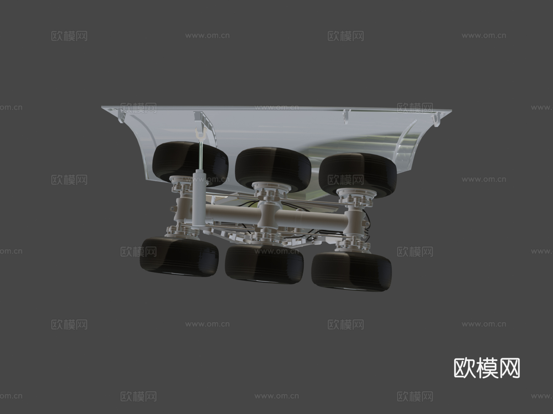 波音777主起落架 飞机零件3d模型