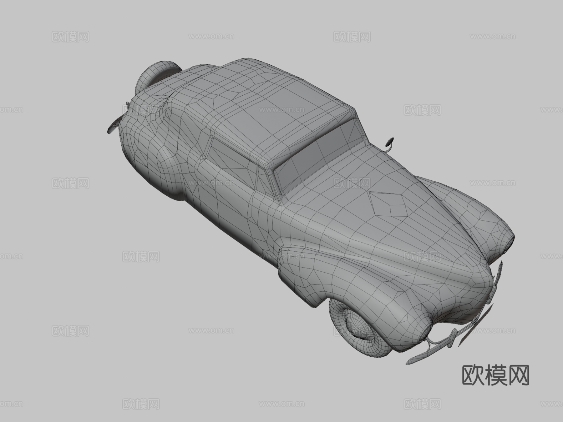 林肯汽车3d模型