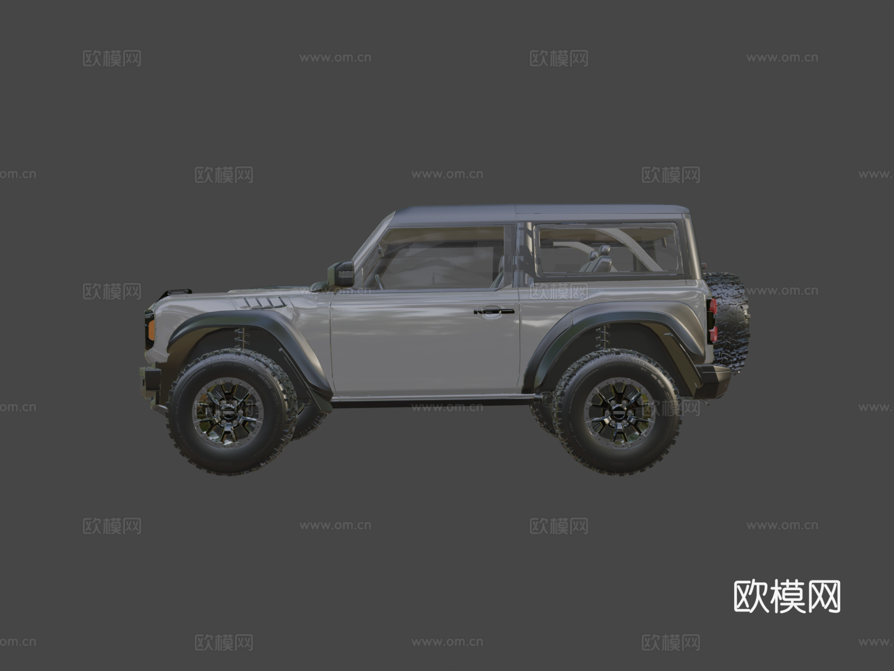 福特汽车 越野车3d模型下载（渲染图6）