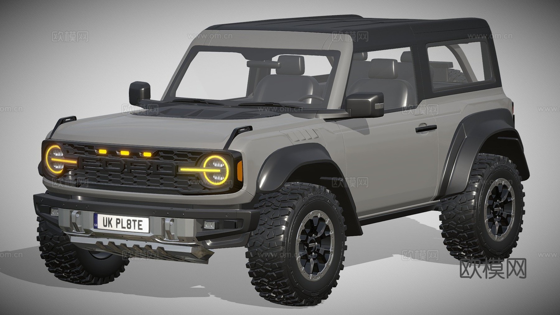 福特汽车 越野车3d模型下载（渲染图1）