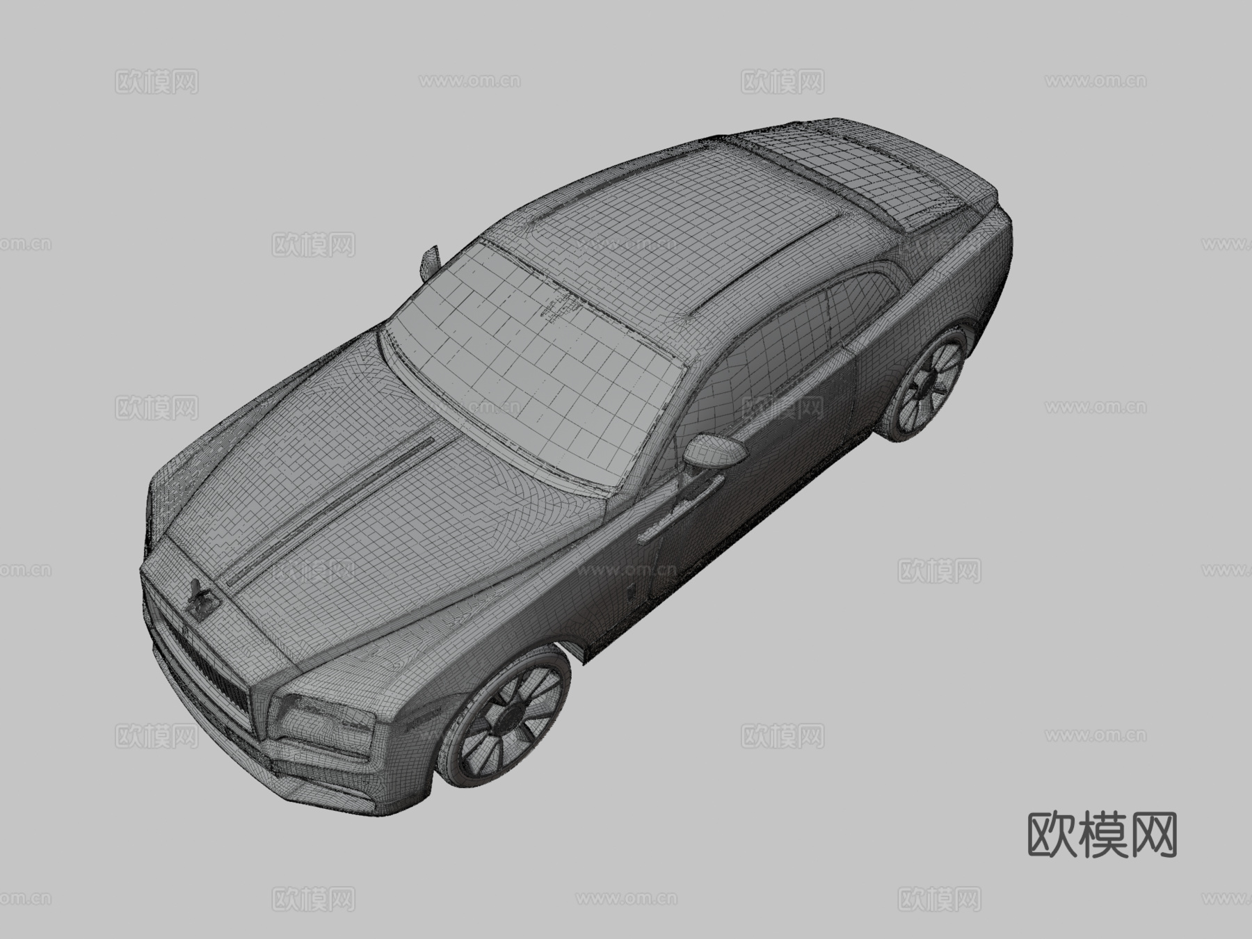 劳斯莱斯豪车3d模型