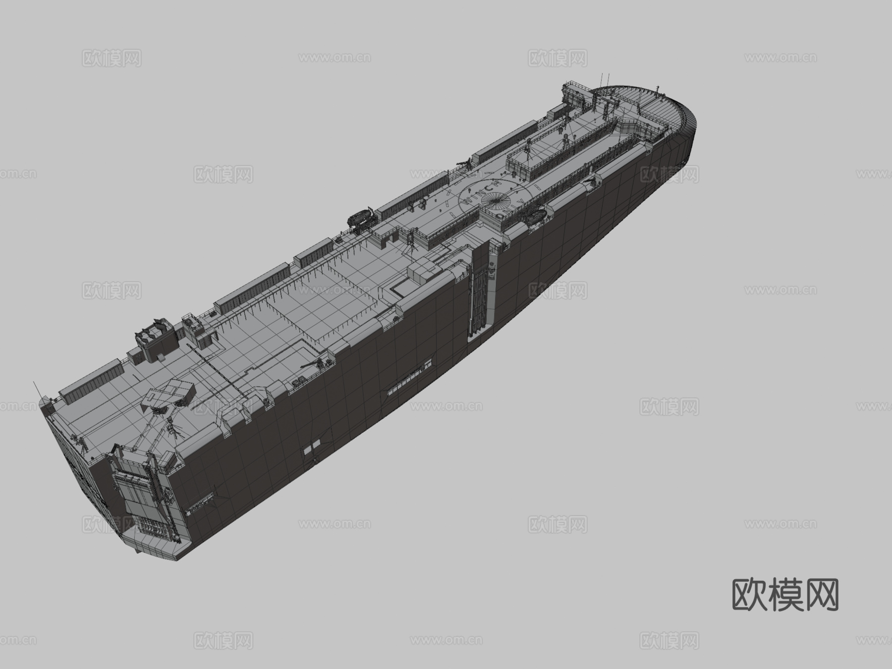 运输船3d模型