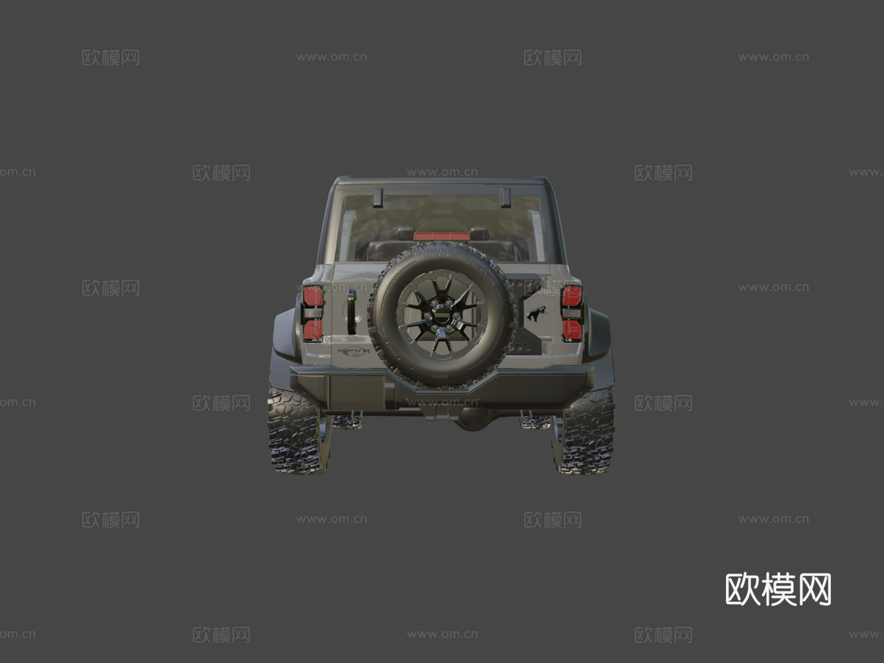 福特汽车 越野车3d模型下载（渲染图7）