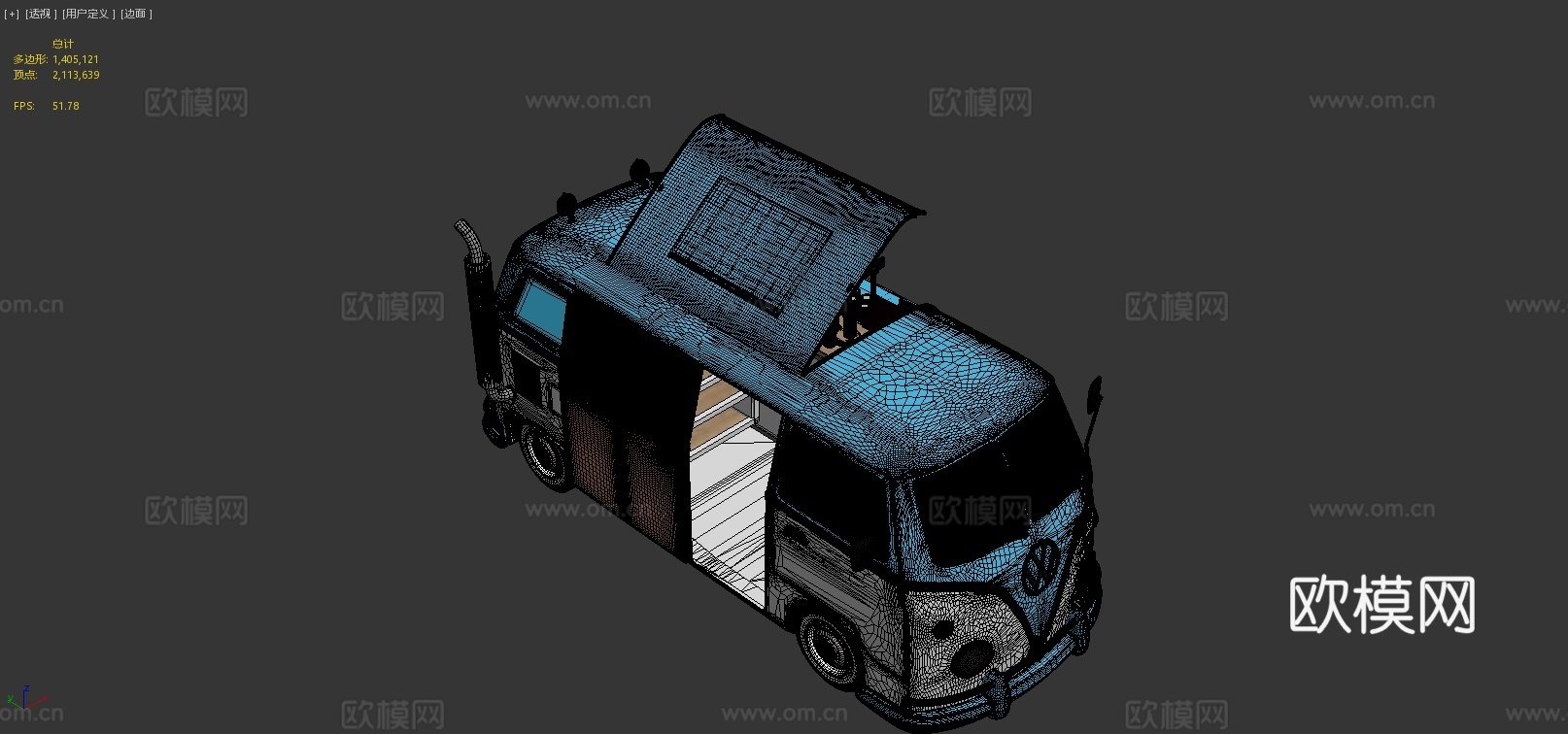 食品车3d模型