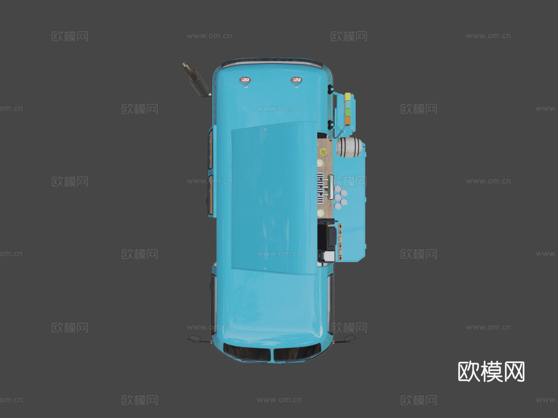 食品车3d模型