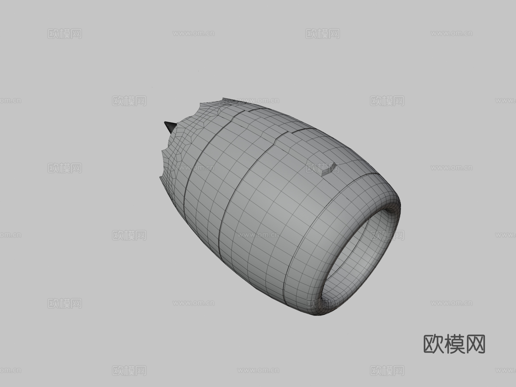 涡轮风扇3d模型