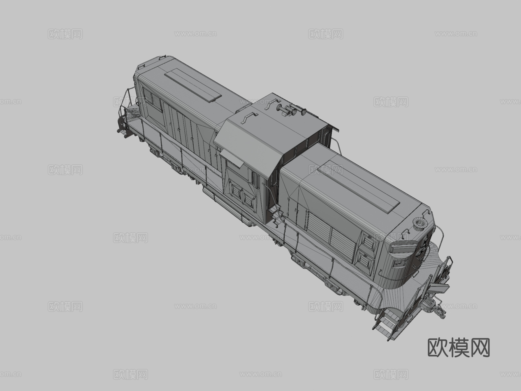 火车3d模型