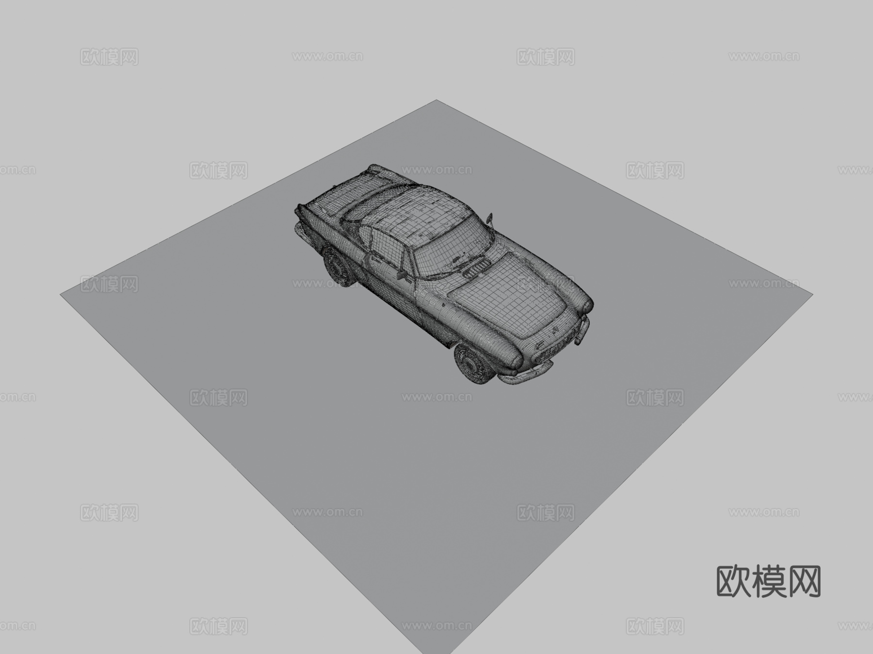 沃尔沃汽车3d模型