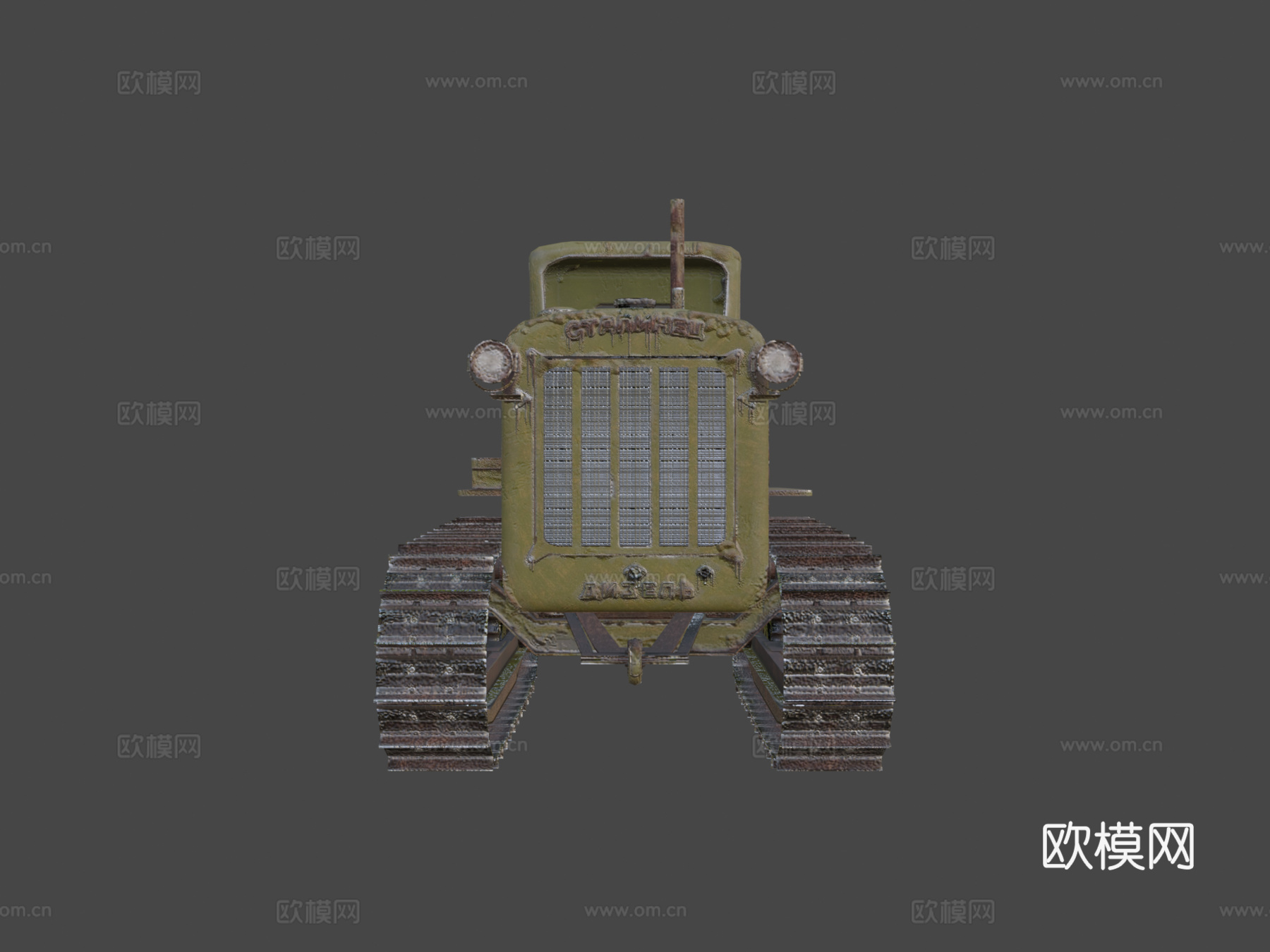 压路机3d模型