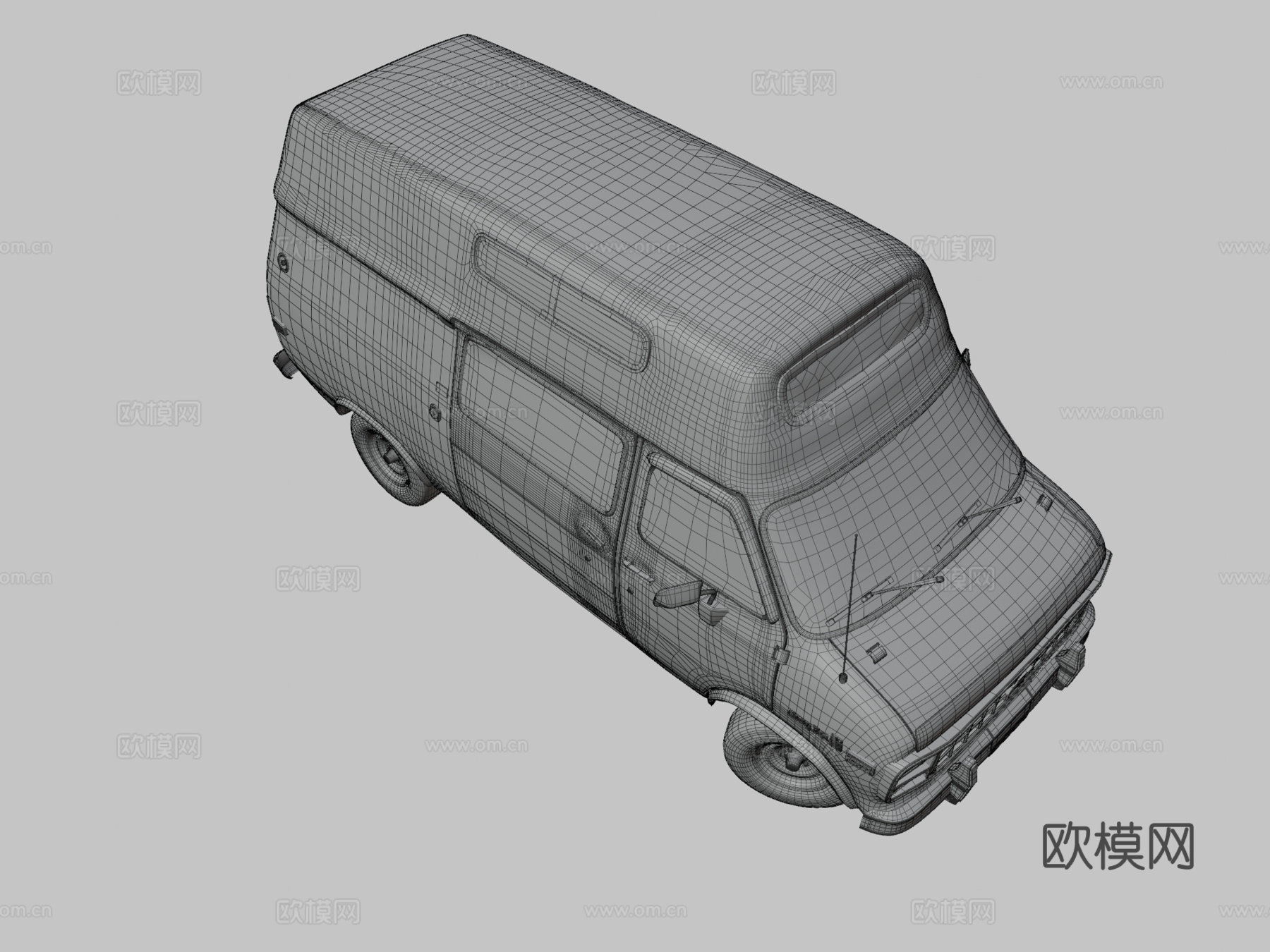 雪佛兰货车3d模型