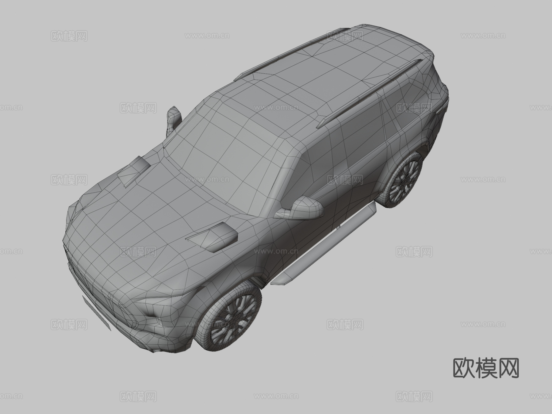 丰田汽车3d模型