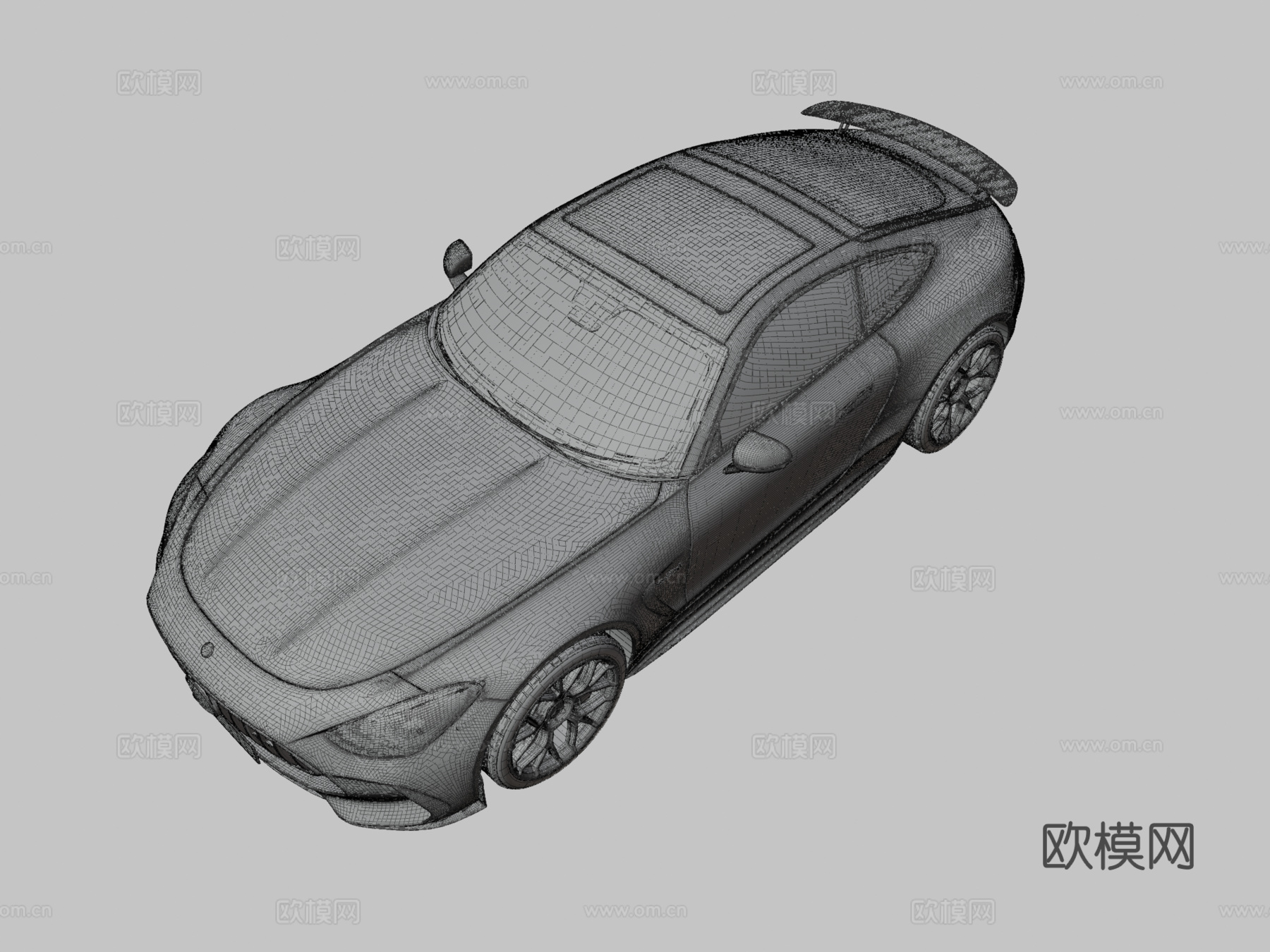 奔驰汽车 超跑3d模型