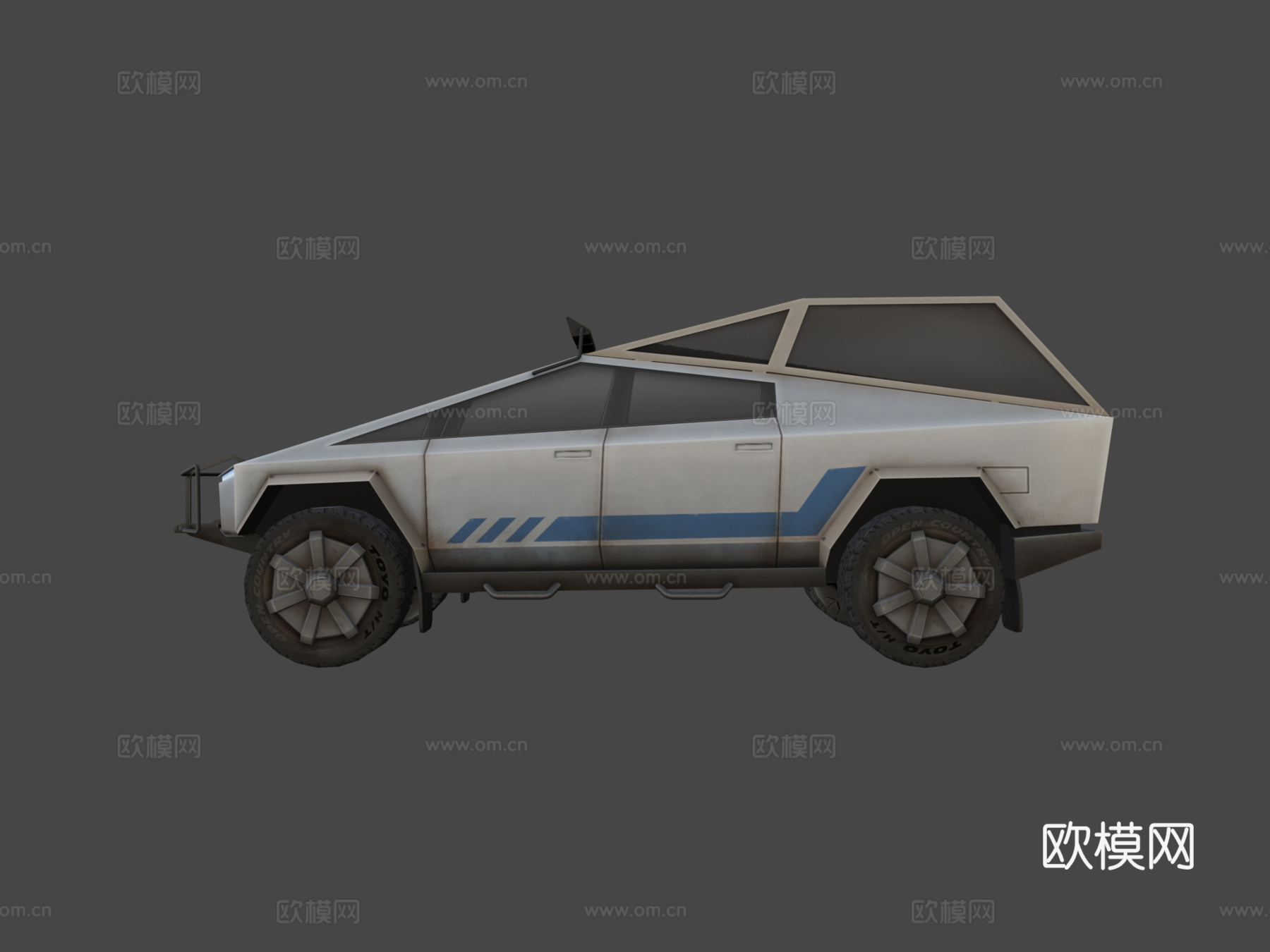 越野版汽车3d模型下载（渲染图6）