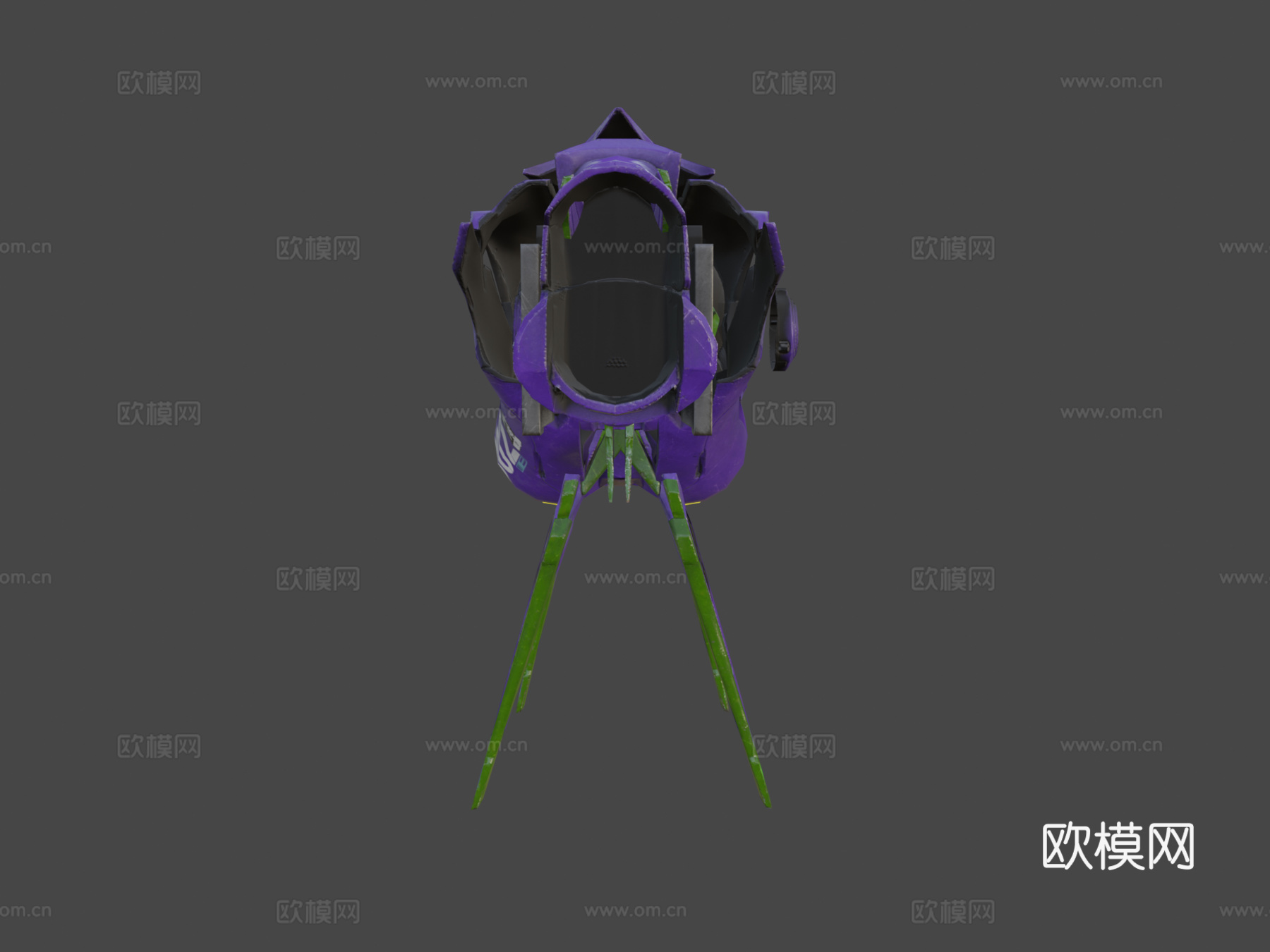 科幻无人机 水下无人机3d模型