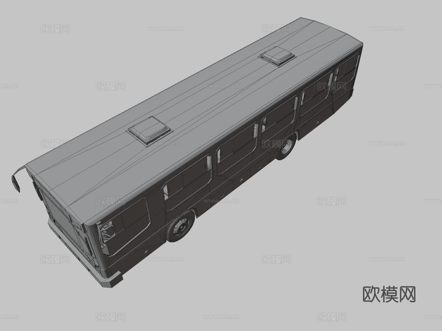 公交车3d模型