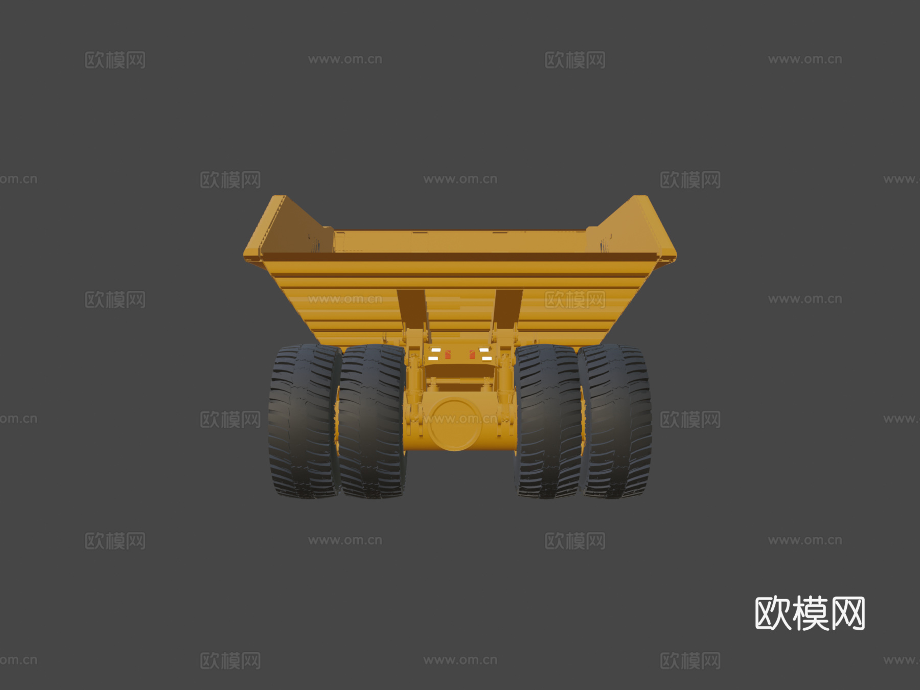 采矿车 卡车3d模型