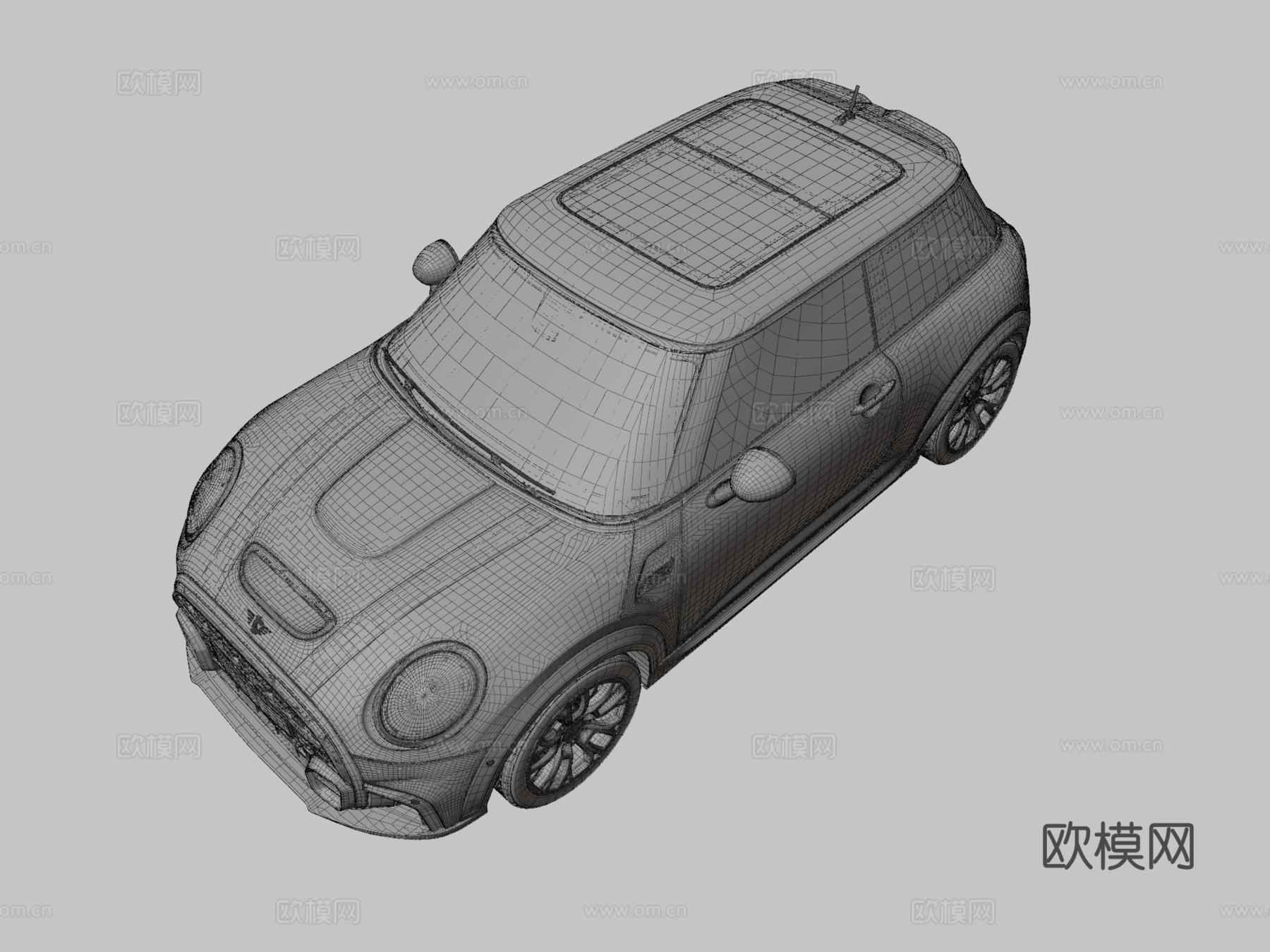 汽车 轿车 机动车3d模型