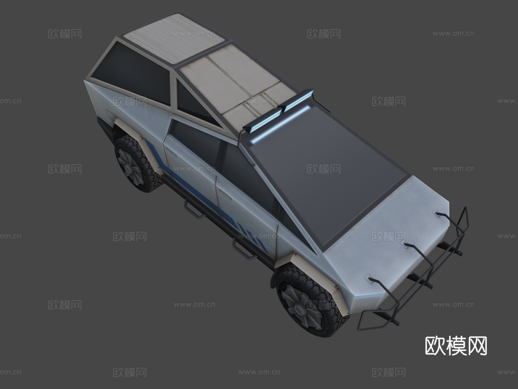 越野版汽车3d模型下载（渲染图8）