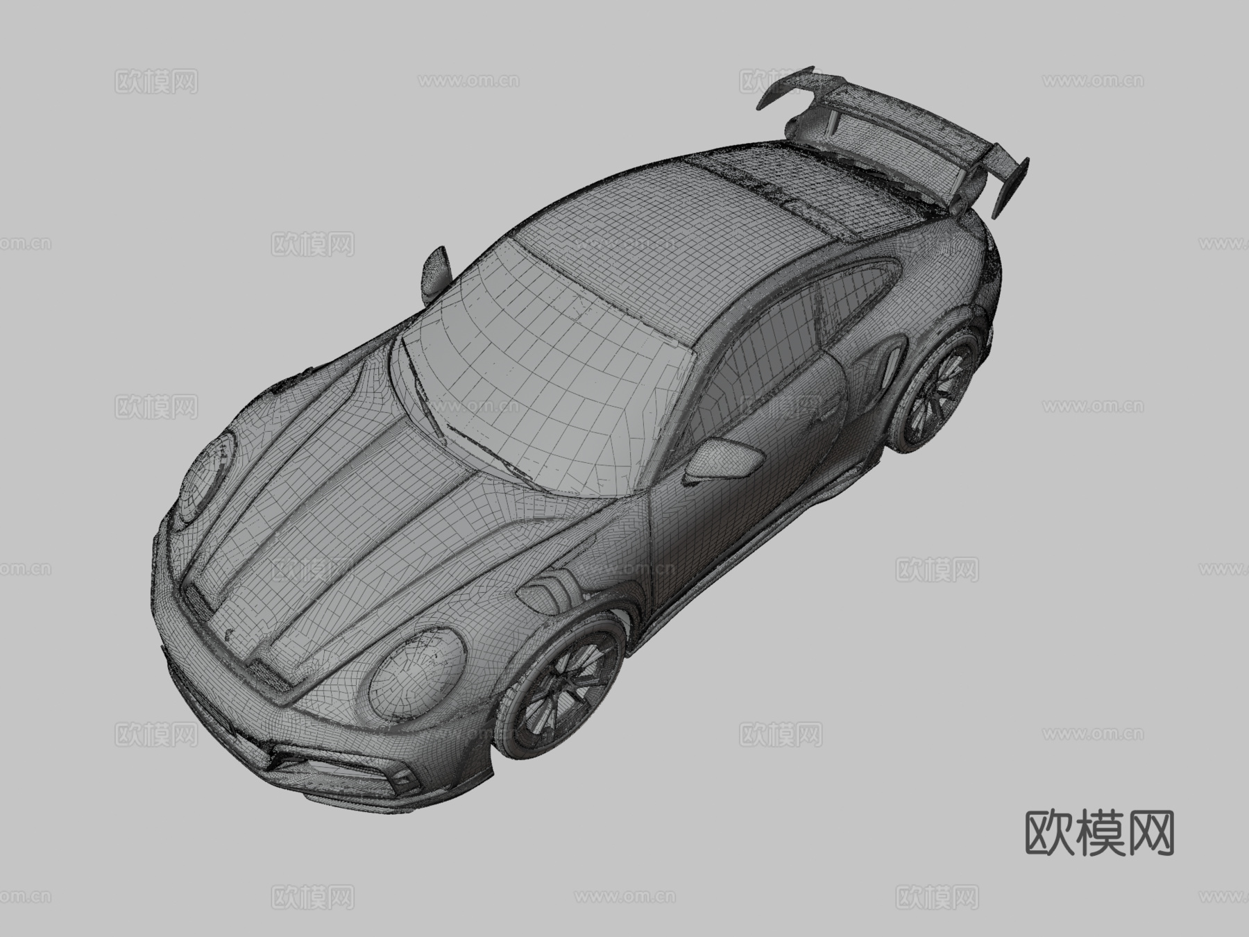 保时捷汽车 跑车 超跑3d模型