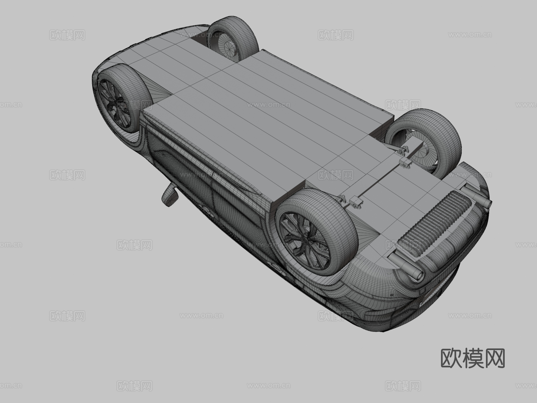 宝马汽车 轿车3d模型