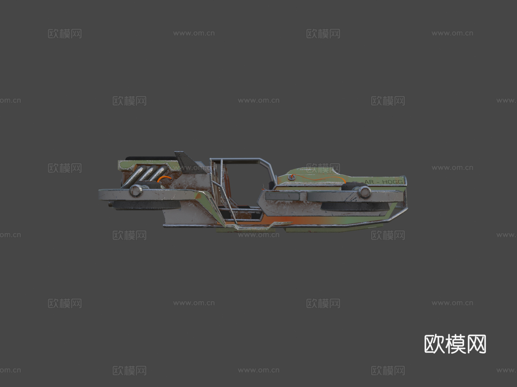 科幻车 未来车3d模型