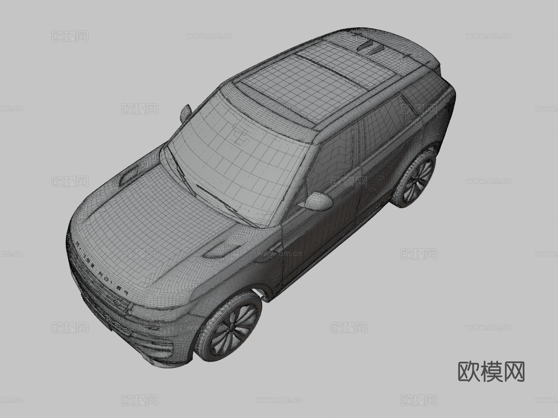 路虎揽胜汽车 轿车3d模型