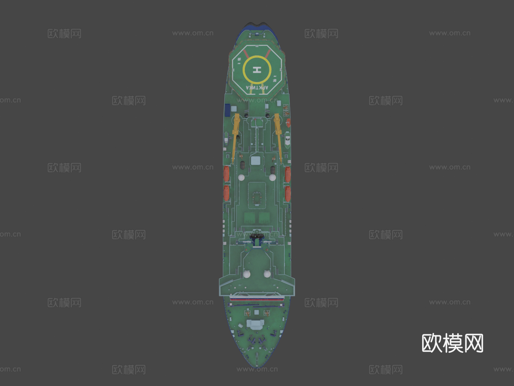 船只 轮船 运输船3d模型