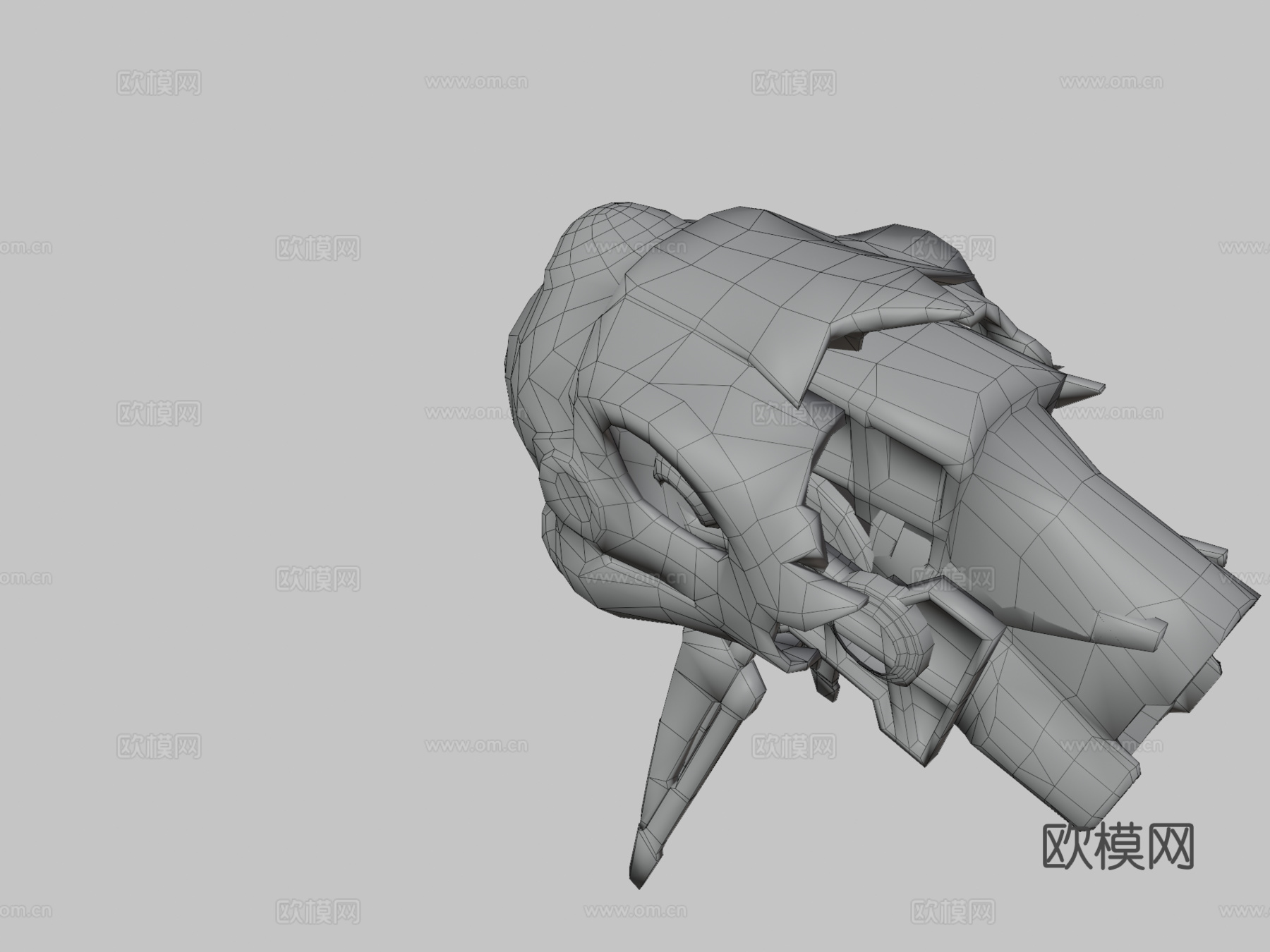 科幻无人机 水下无人机3d模型