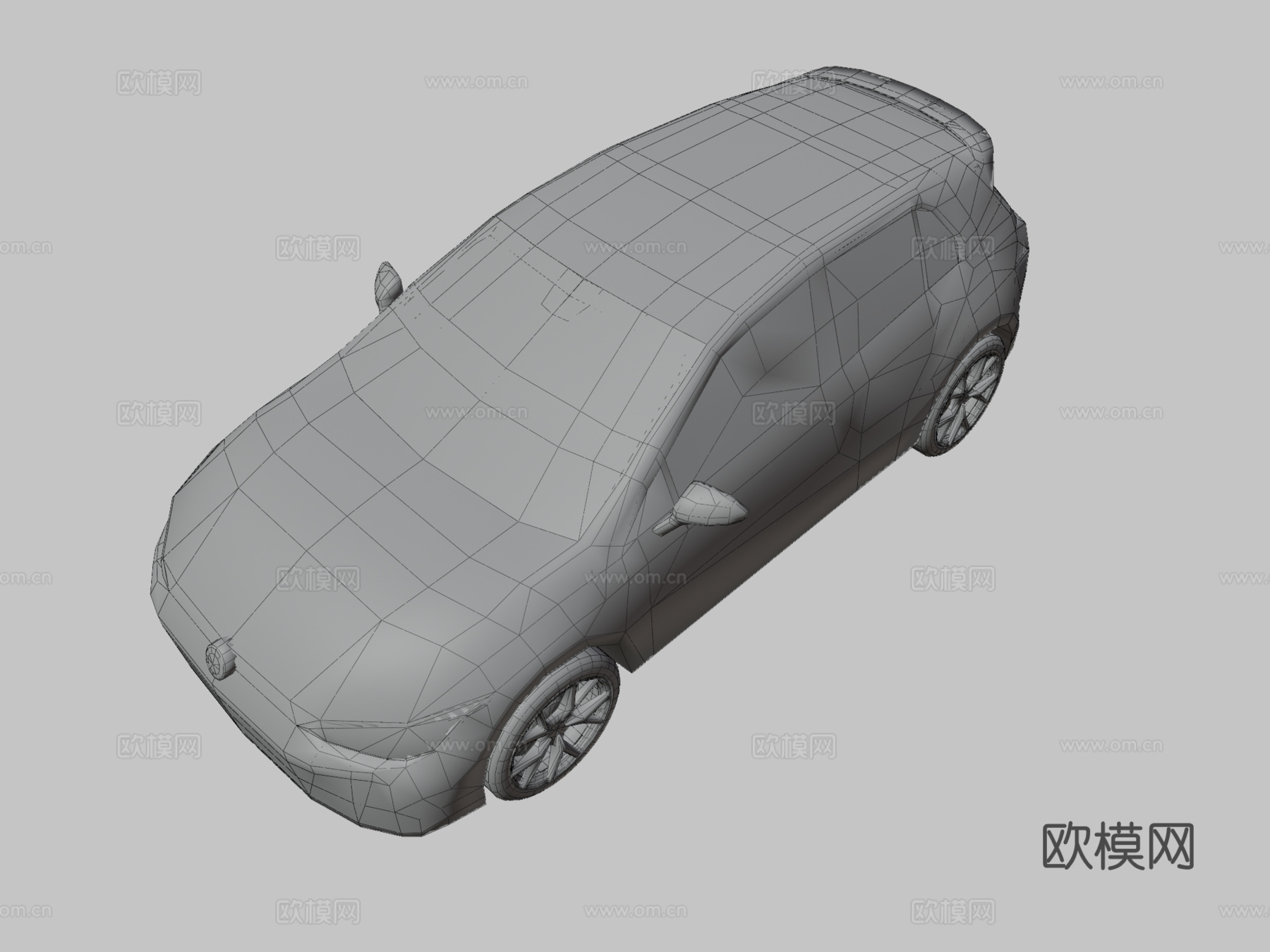 大众汽车 轿车3d模型