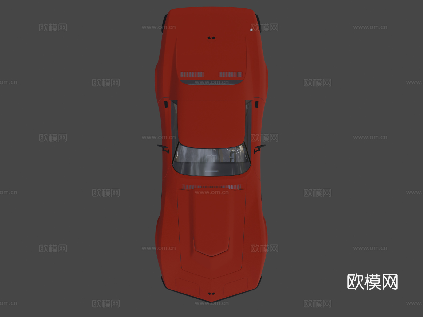 雪佛兰汽车 轿车 跑车3d模型