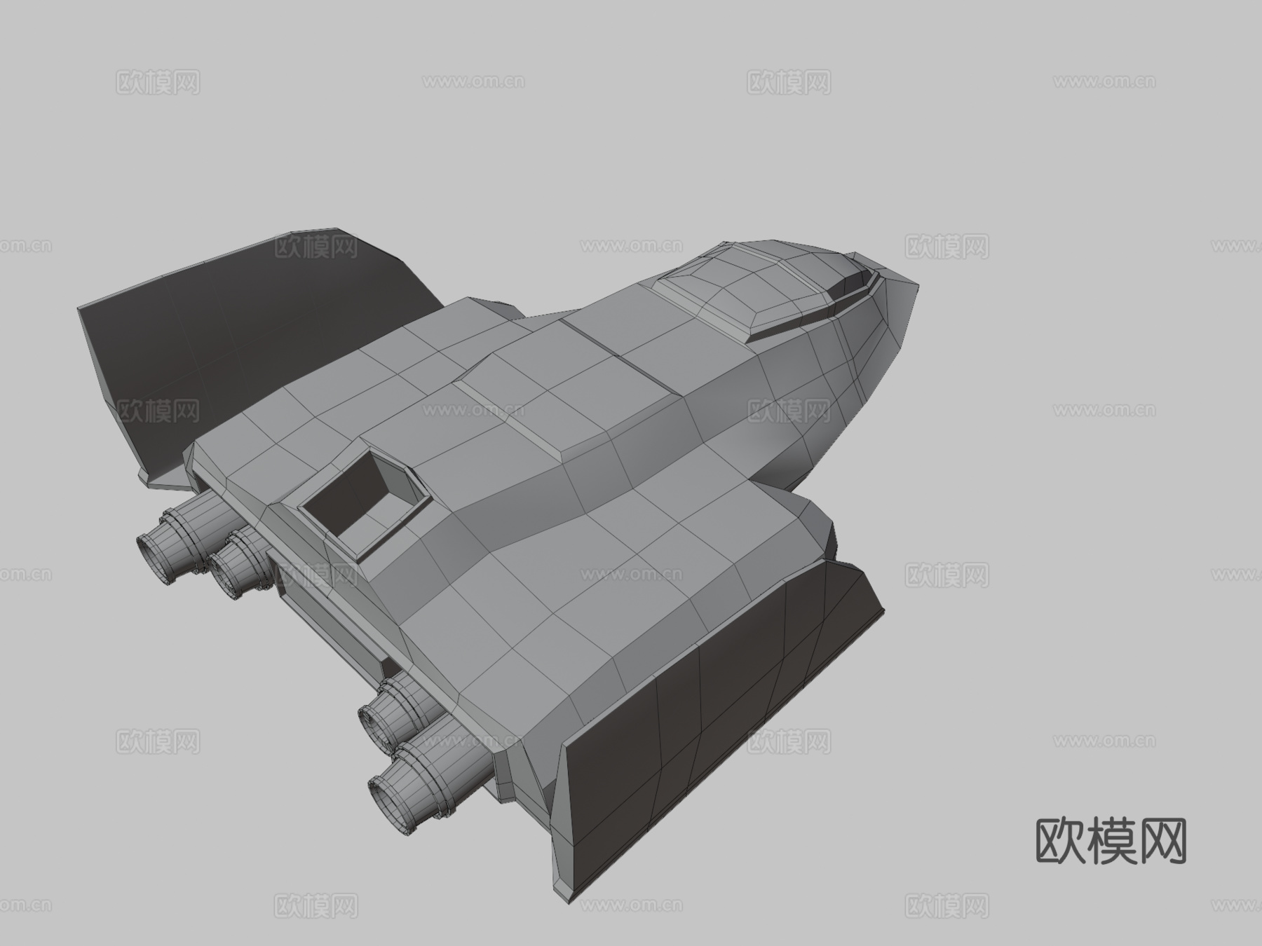 航空战斗机 宇宙飞船3d模型