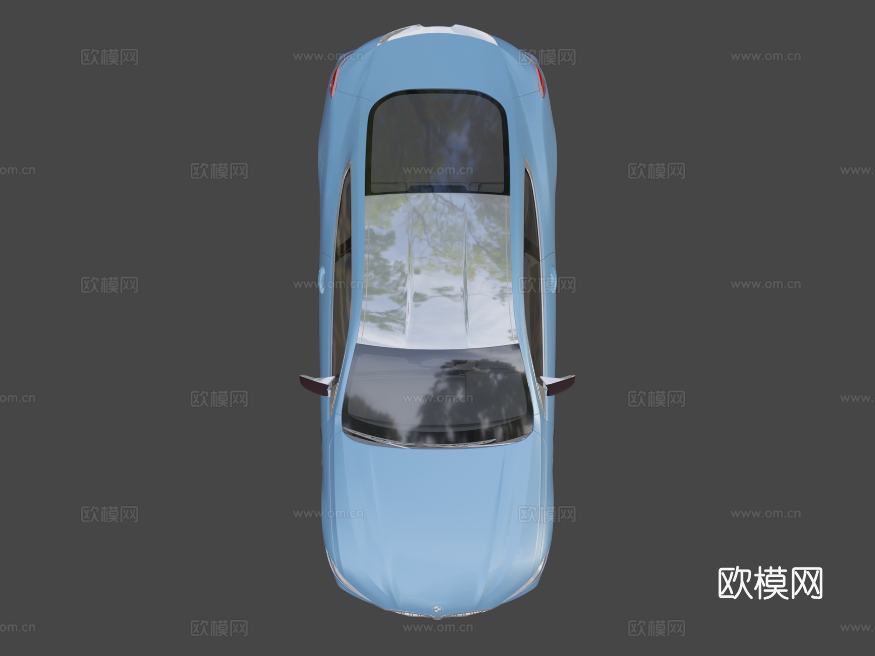 宝马汽车 轿车 跑车3d模型