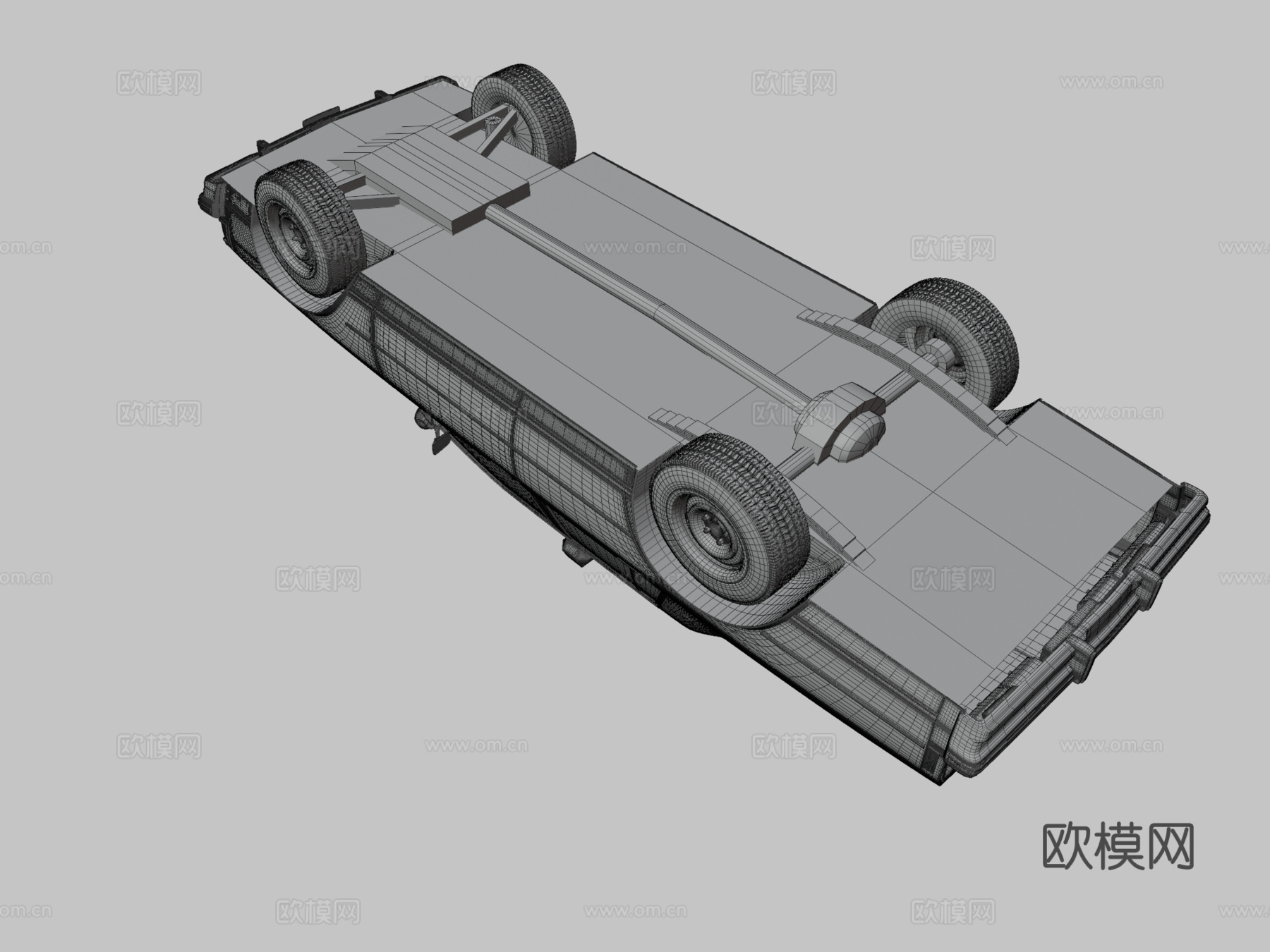 汽车 警车3d模型