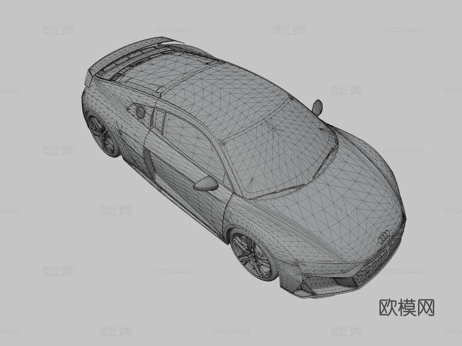 豪车3d模型