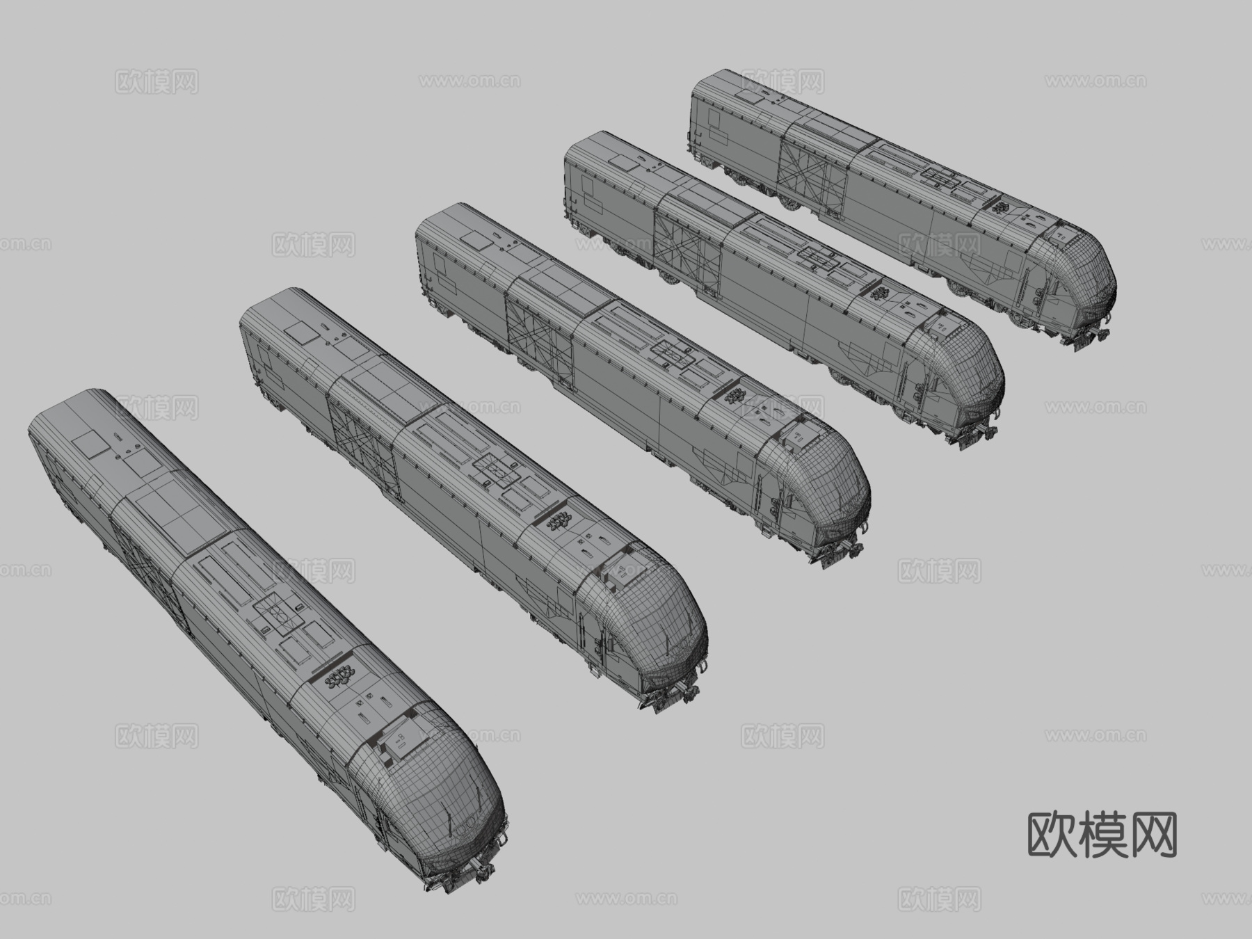 巴士 大巴 公交车3d模型