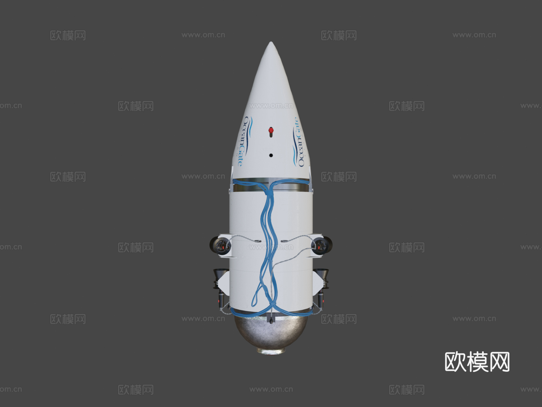 工业机械3d模型下载（渲染图7）