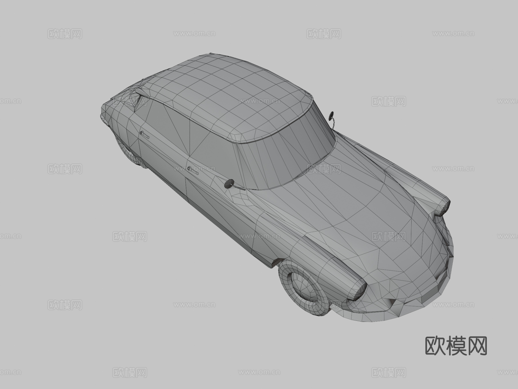 雪铁龙汽车 轿车3d模型