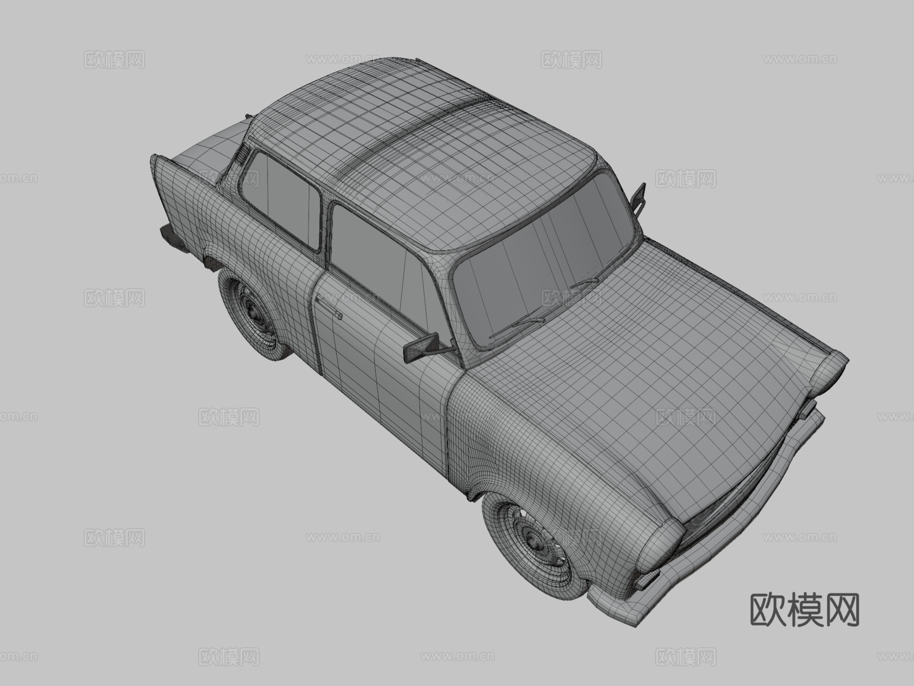 汽车 轿车 掀背车3d模型