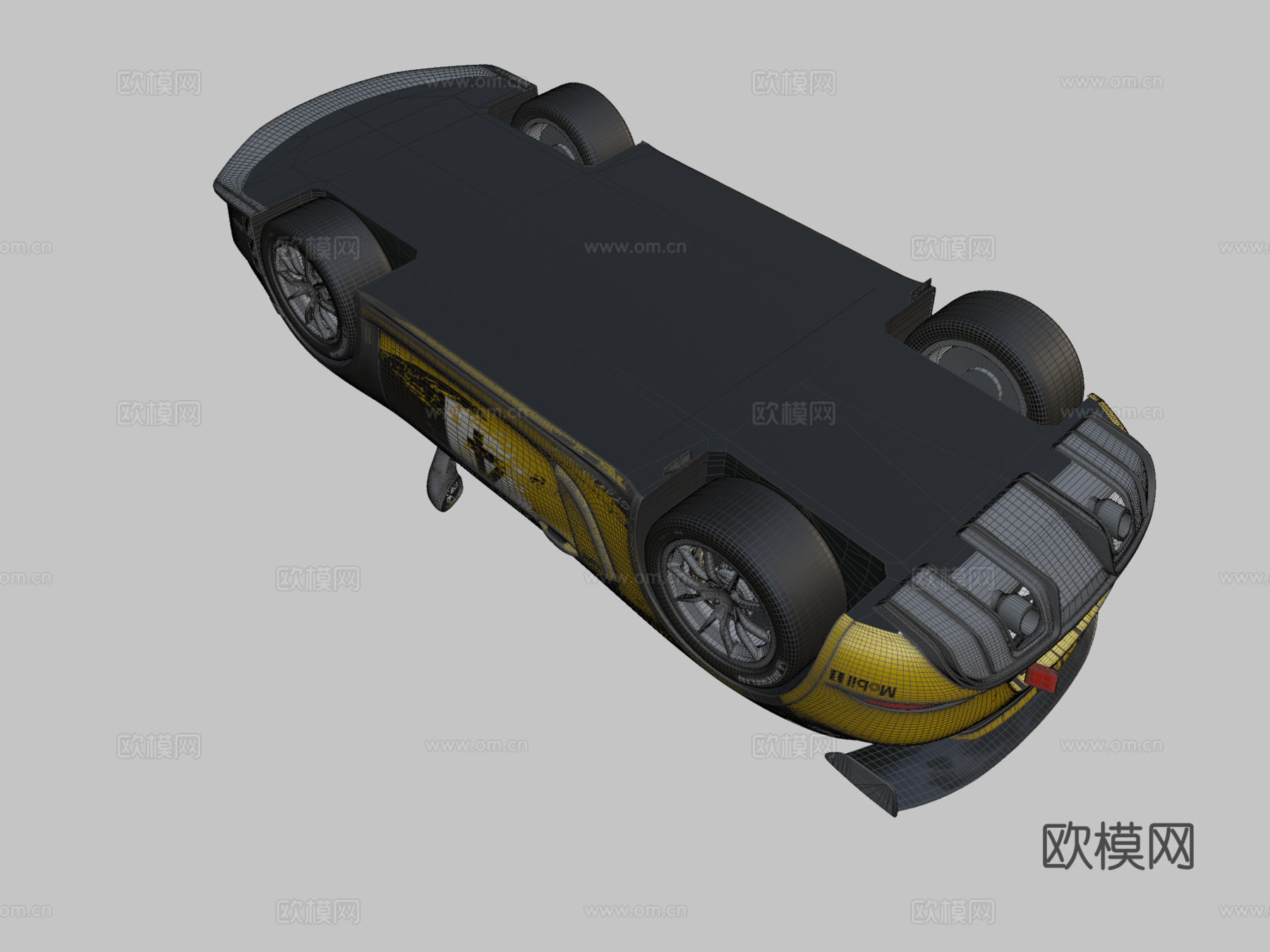 保时捷汽车 轿车 跑车3d模型